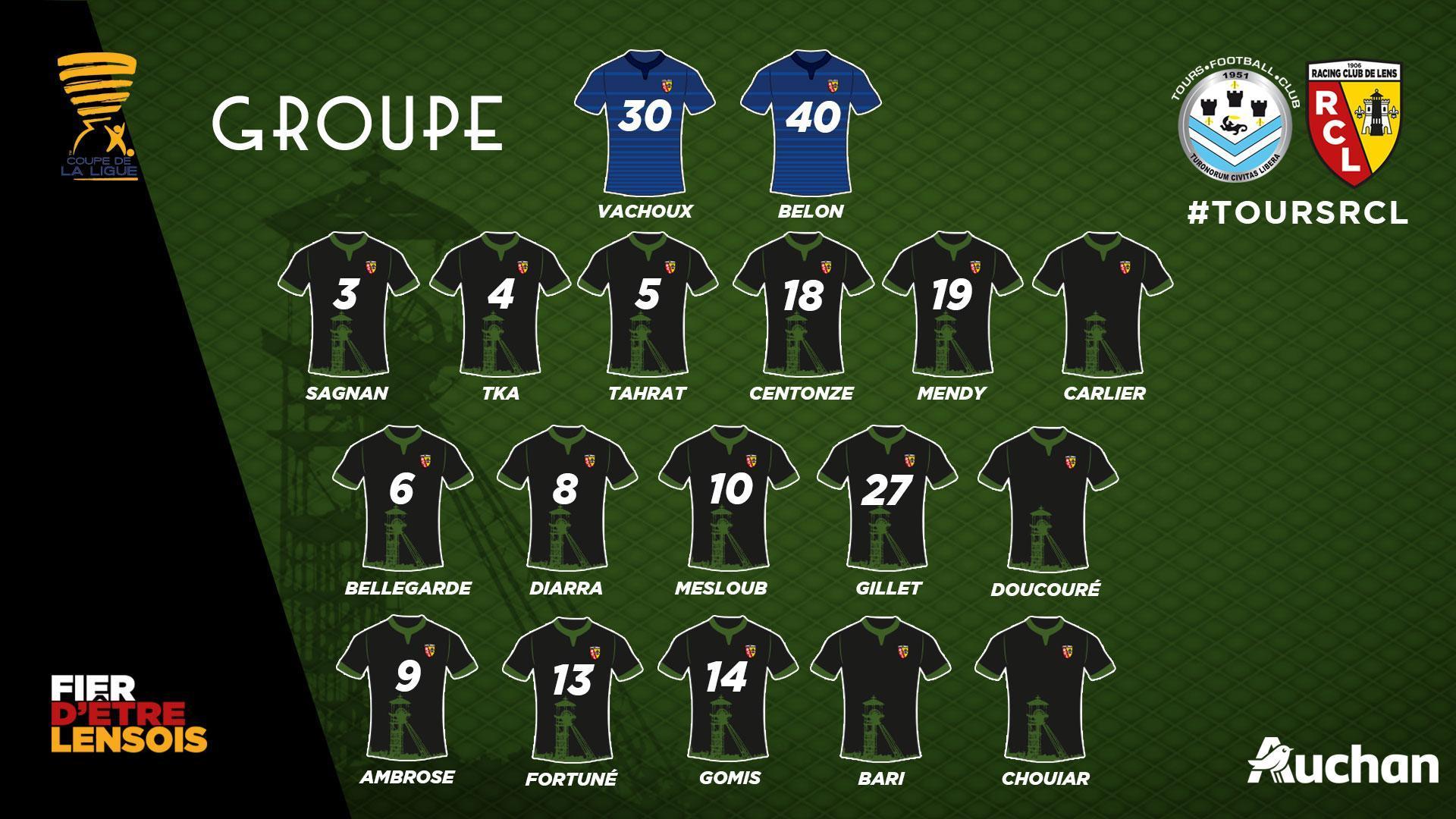 groupe tours - lens coupe de la ligue groupe tours - lens coupe de la ligue