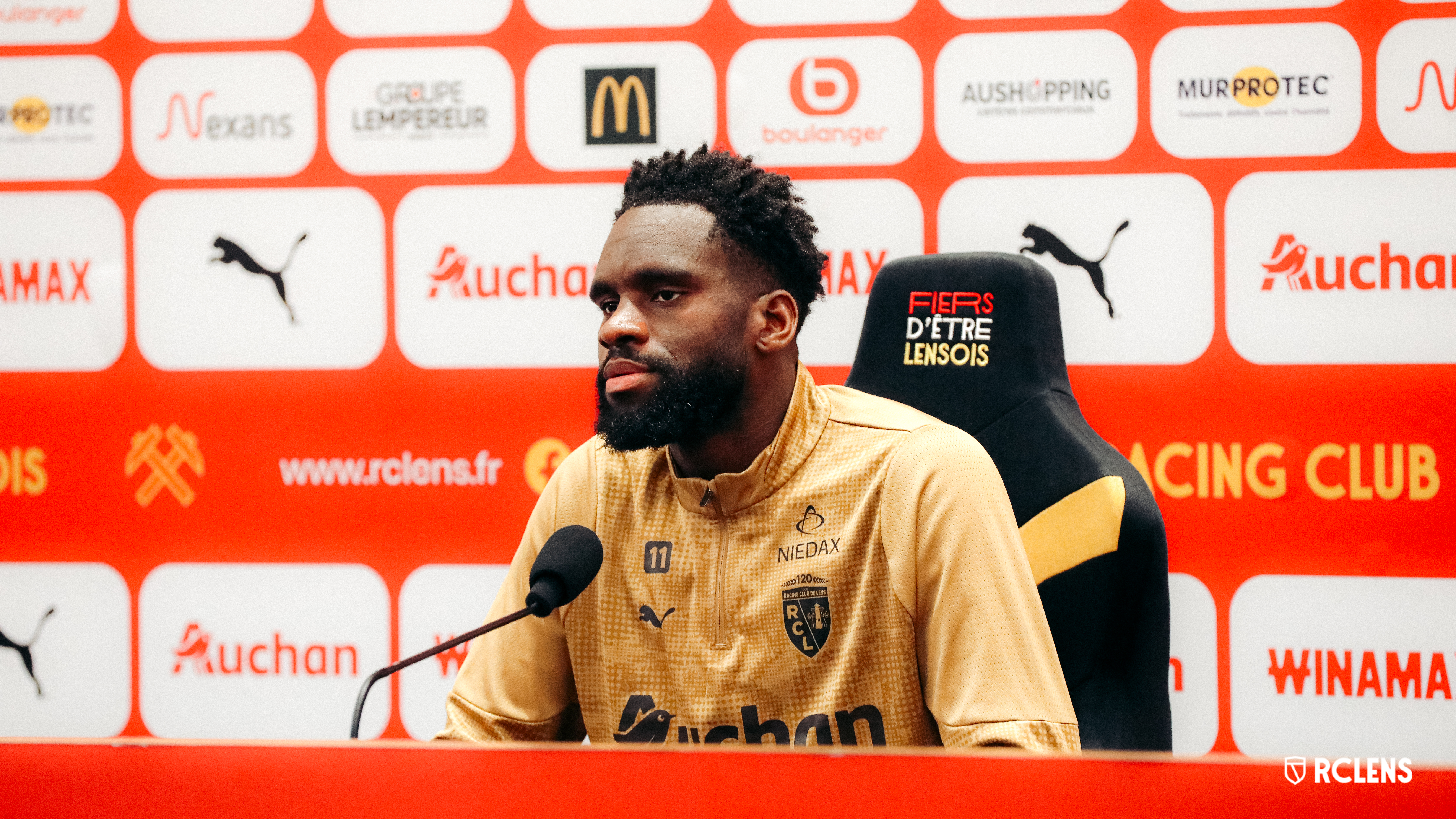 conférence de presse avant Monaco Lens Odsonne Edouard conférence de presse avant Monaco Lens Odsonne Edouard