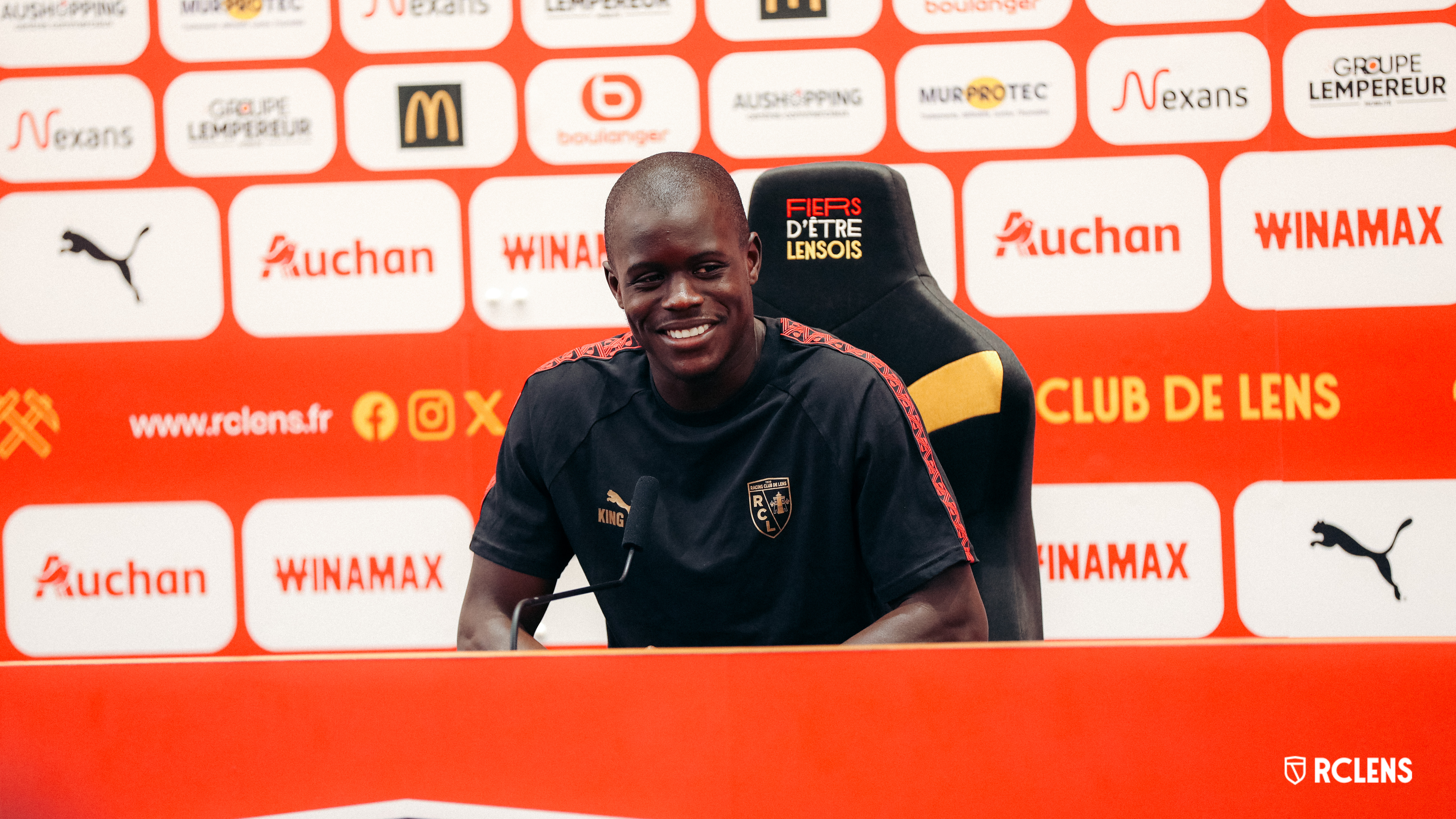 Malang Sarr, conférence de presse