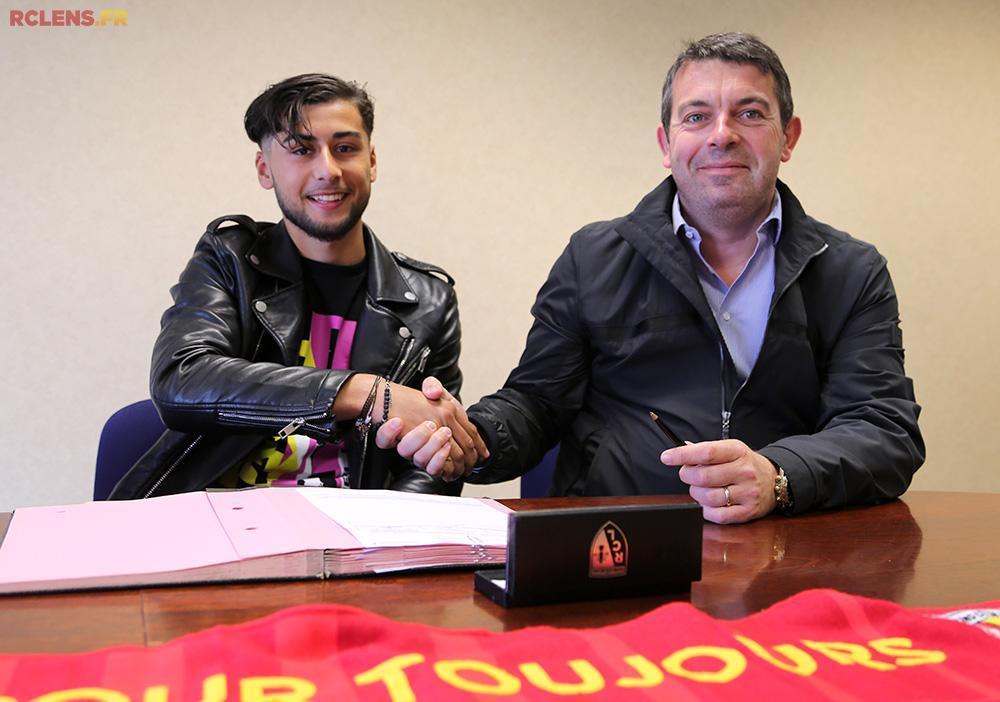 Premier contrat pro pour Adam Oudjani Premier contrat pro pour Adam Oudjani