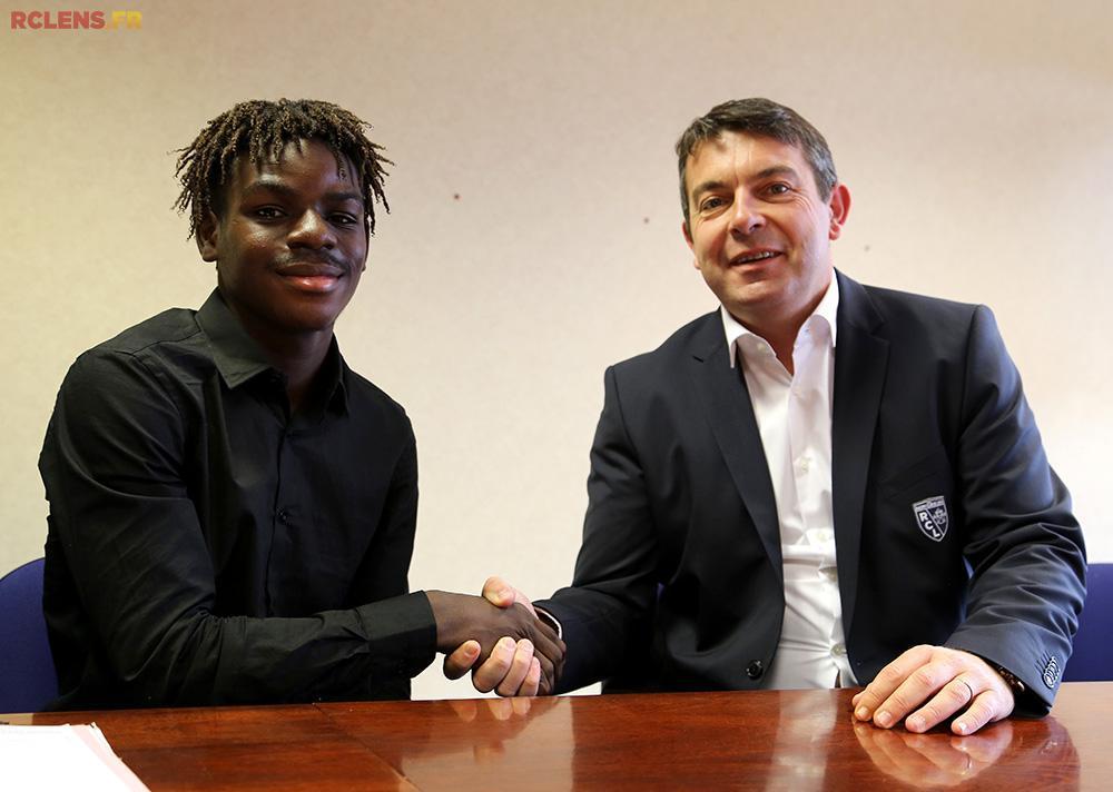 Premier contrat pro pour Brayann Pereira