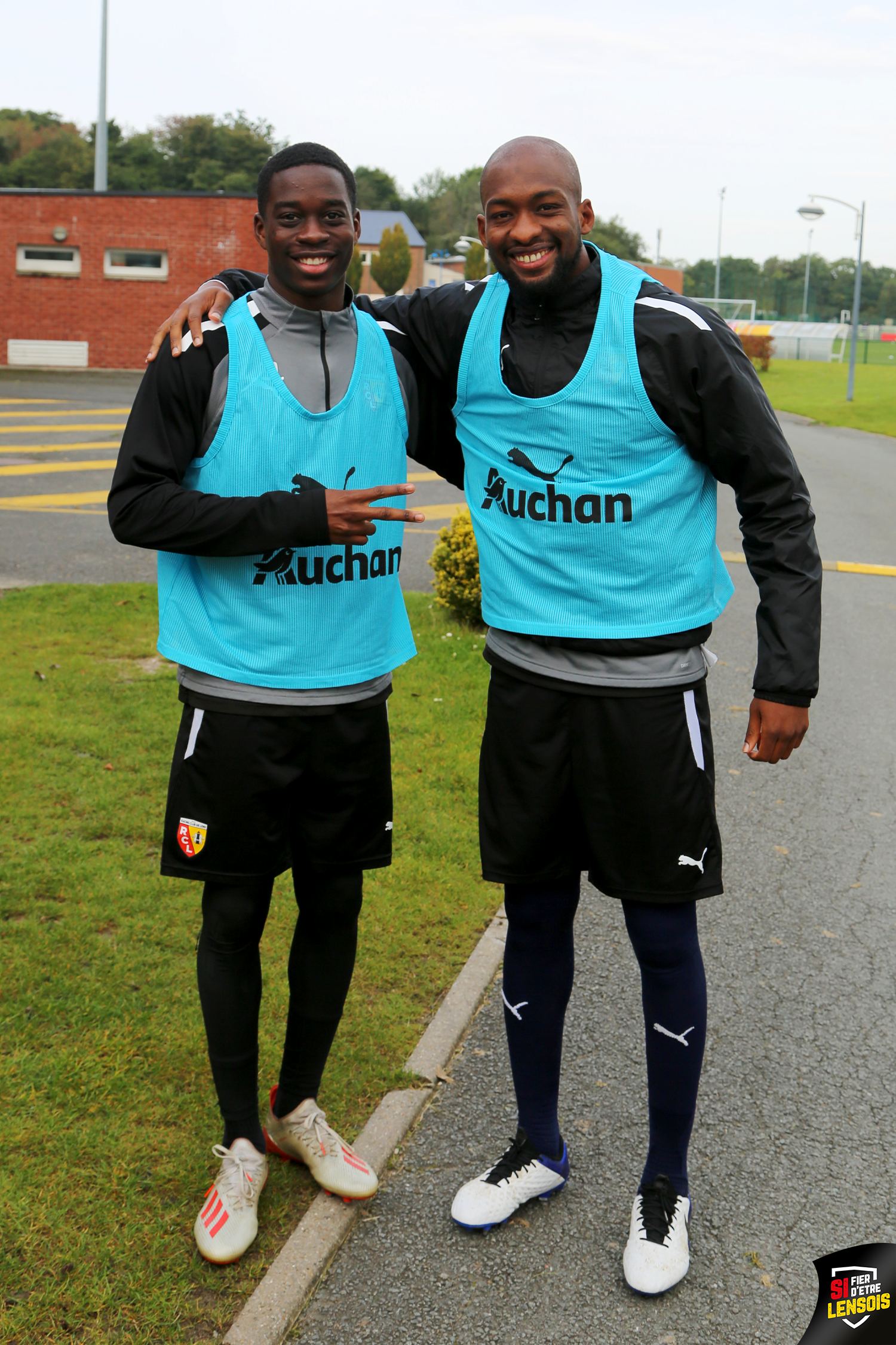 Toujours au travail : Wesley Zahibo et Samba Sow Toujours au travail : Wesley Zahibo et Samba Sow