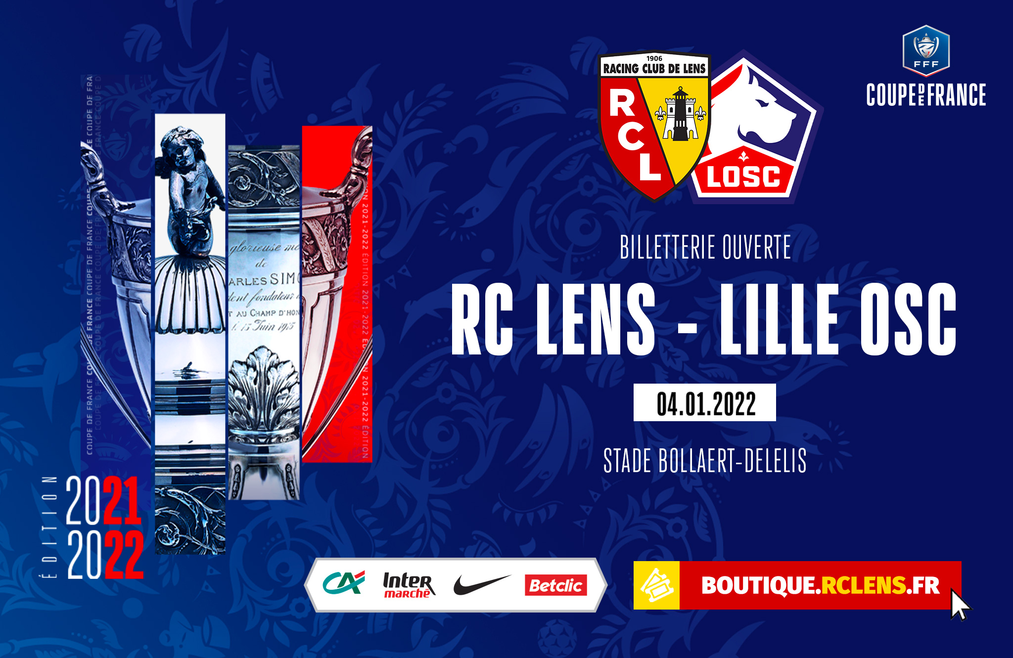 Billetterie Coupe de France : toutes les infos | RC Lens