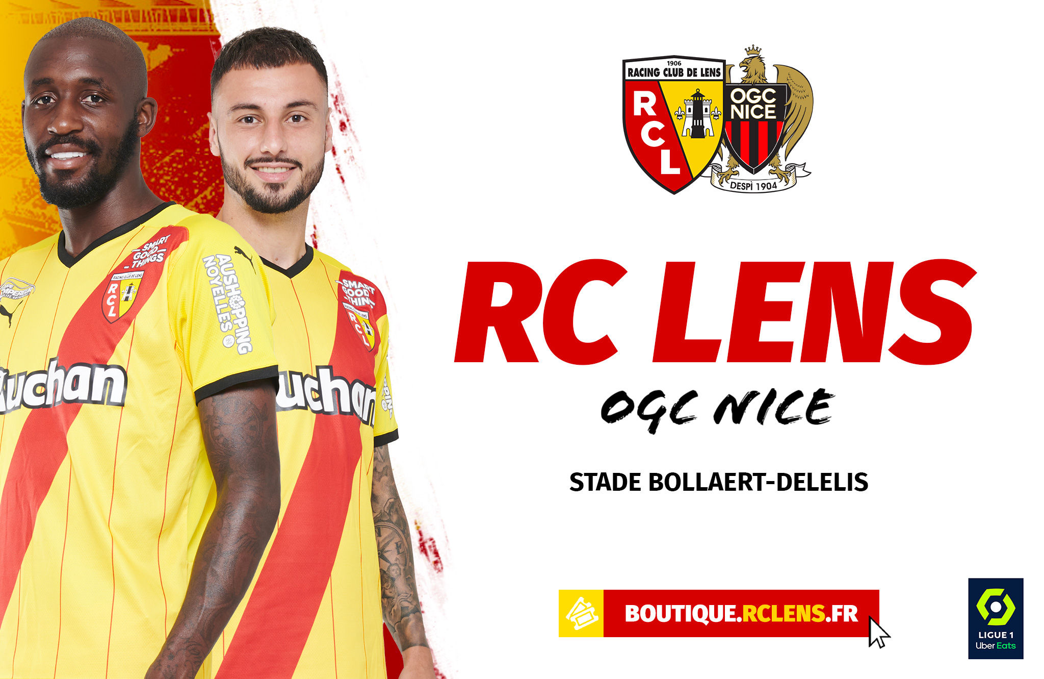 Billetterie RC Lens-OGC Nice Billetterie RC Lens-OGC Nice