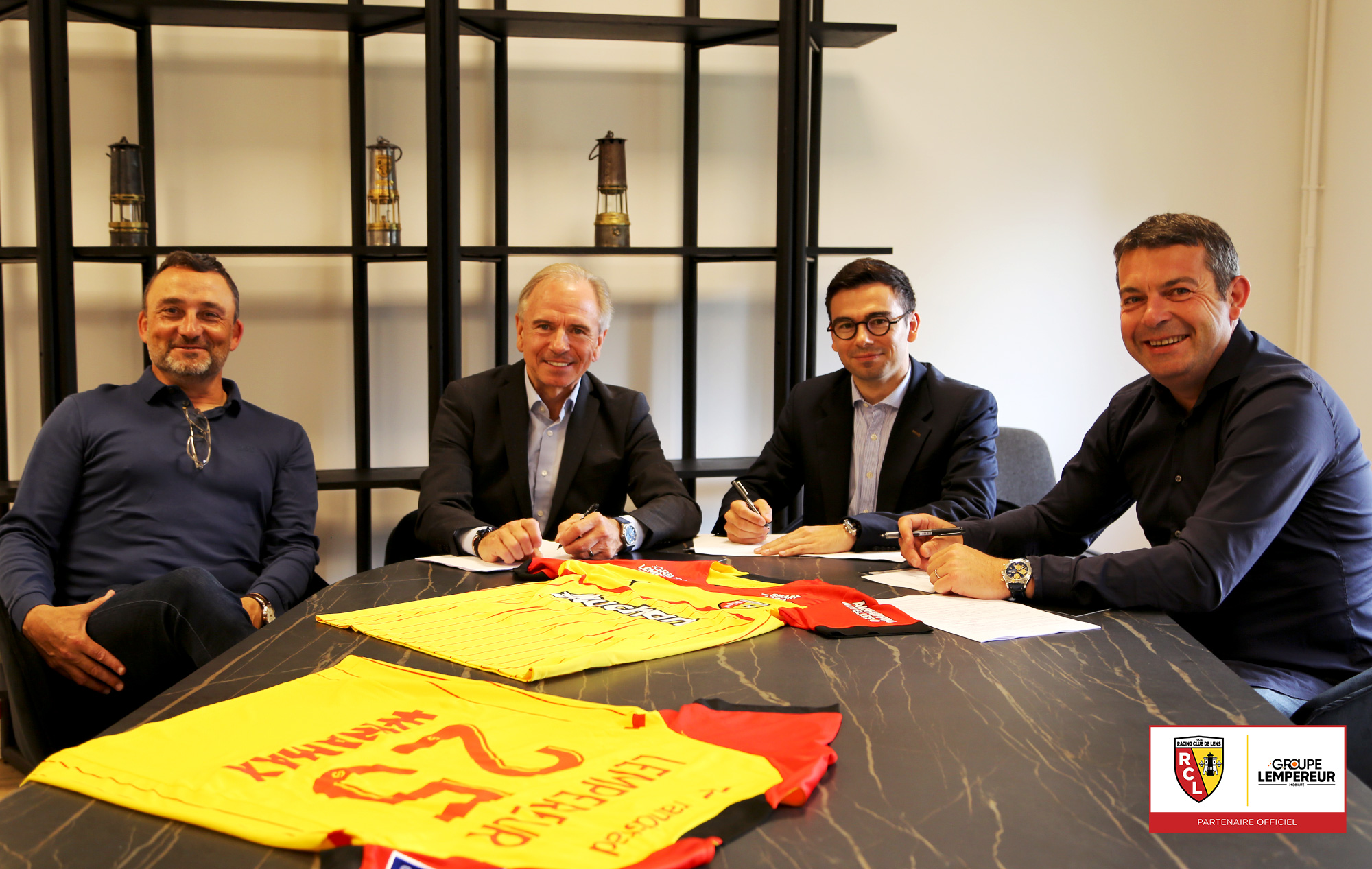 Le Groupe Lempereur prolonge avec le Racing ! Le Groupe Lempereur prolonge avec le Racing !