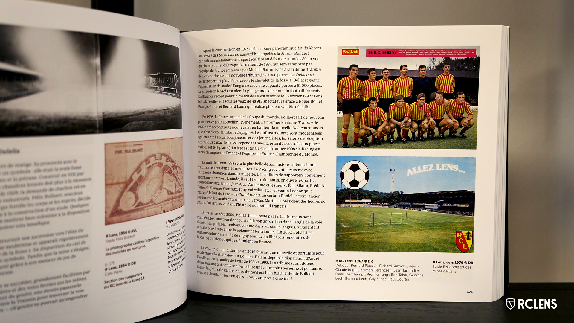 Livre Le groupe d'exploitation Lens Liévin RC Lens