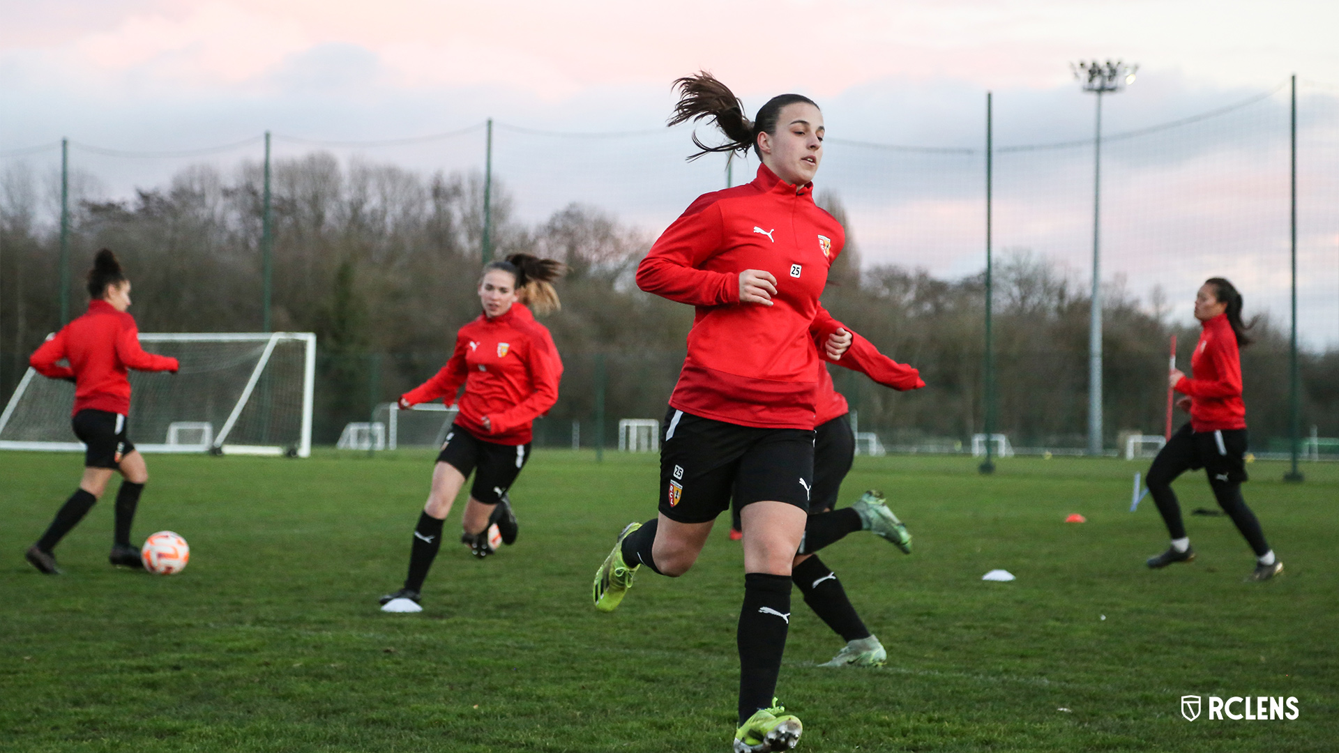 Entraînement du RC Lens Féminin Entraînement du RC Lens Féminin