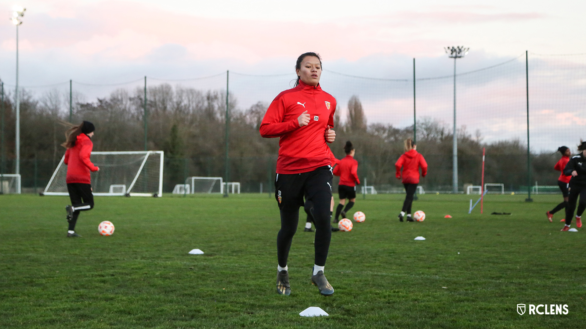 Entraînement du RC Lens Féminin Entraînement du RC Lens Féminin