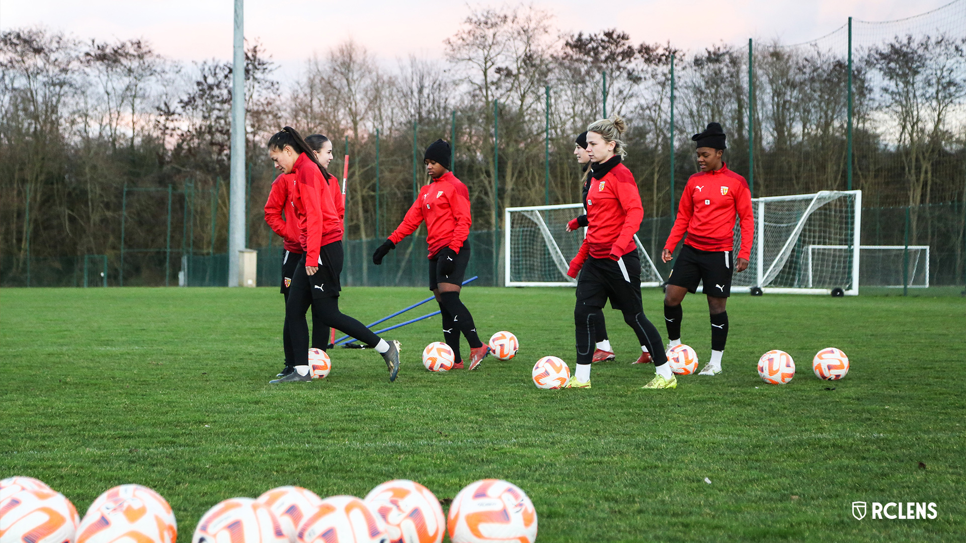 Entraînement du RC Lens Féminin Entraînement du RC Lens Féminin