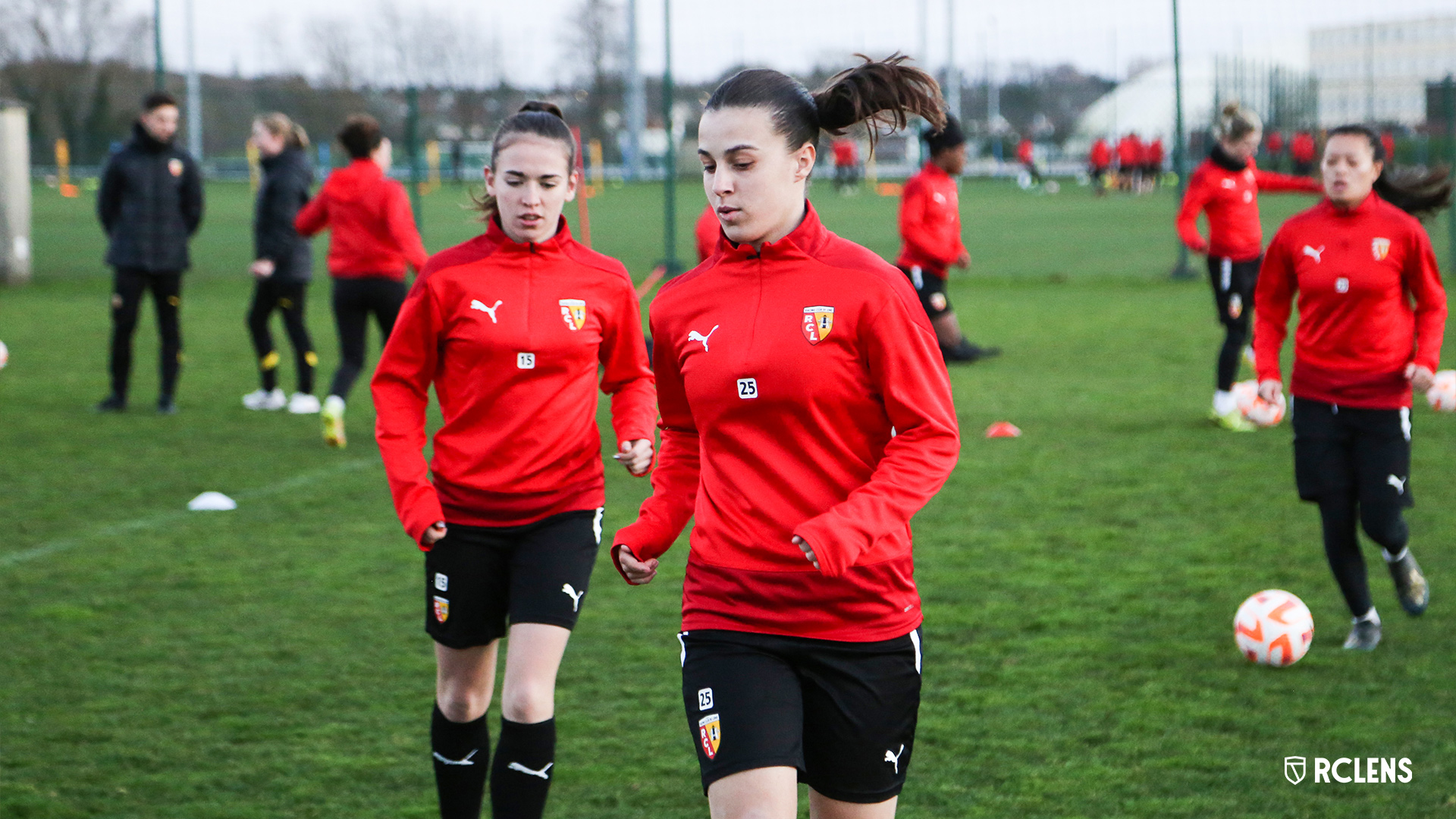 Entraînement du RC Lens Féminin Entraînement du RC Lens Féminin