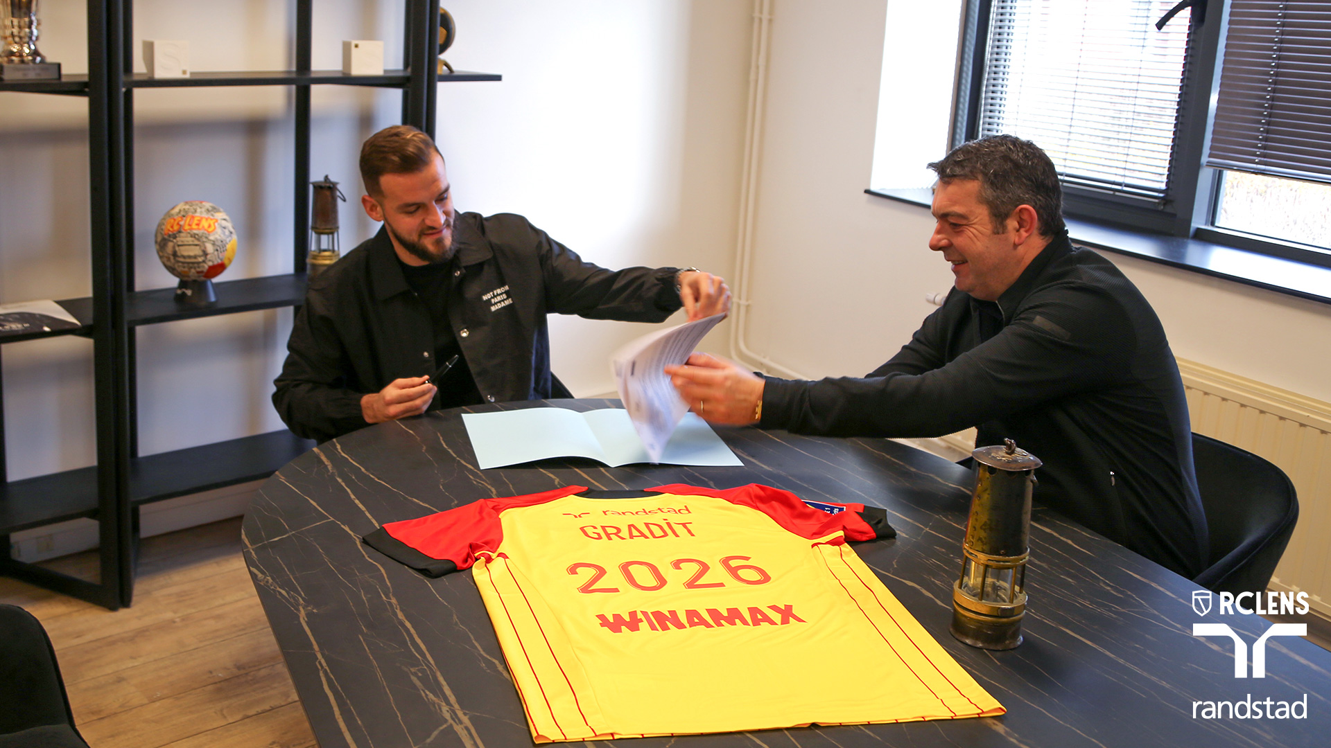 Prolongation Jonathan Gradit RC Lens