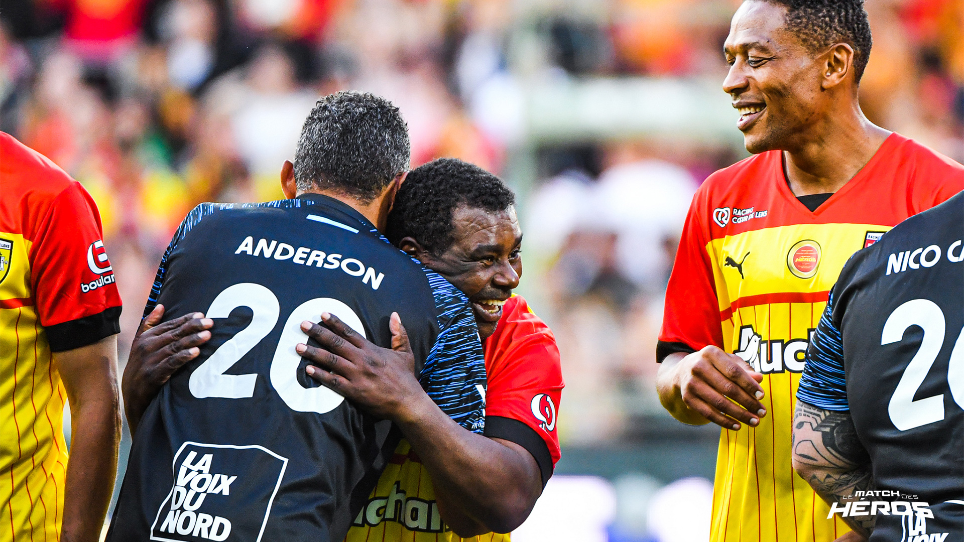 Match des héros RC Lens UNICEF Racing Cœur de Lens Match des héros RC Lens UNICEF Racing Cœur de Lens