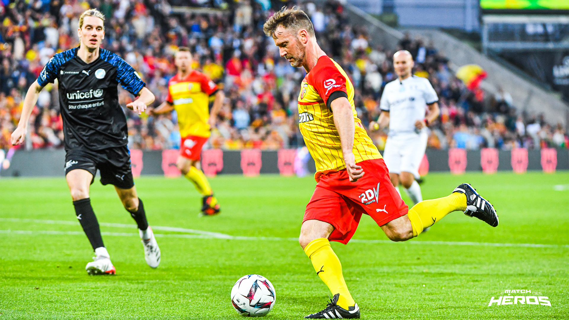 Match des héros RC Lens UNICEF Racing Cœur de Lens Match des héros RC Lens UNICEF Racing Cœur de Lens