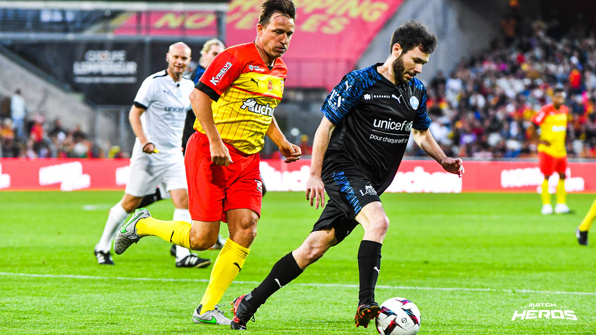 Match des héros RC Lens UNICEF Racing Cœur de Lens Match des héros RC Lens UNICEF Racing Cœur de Lens
