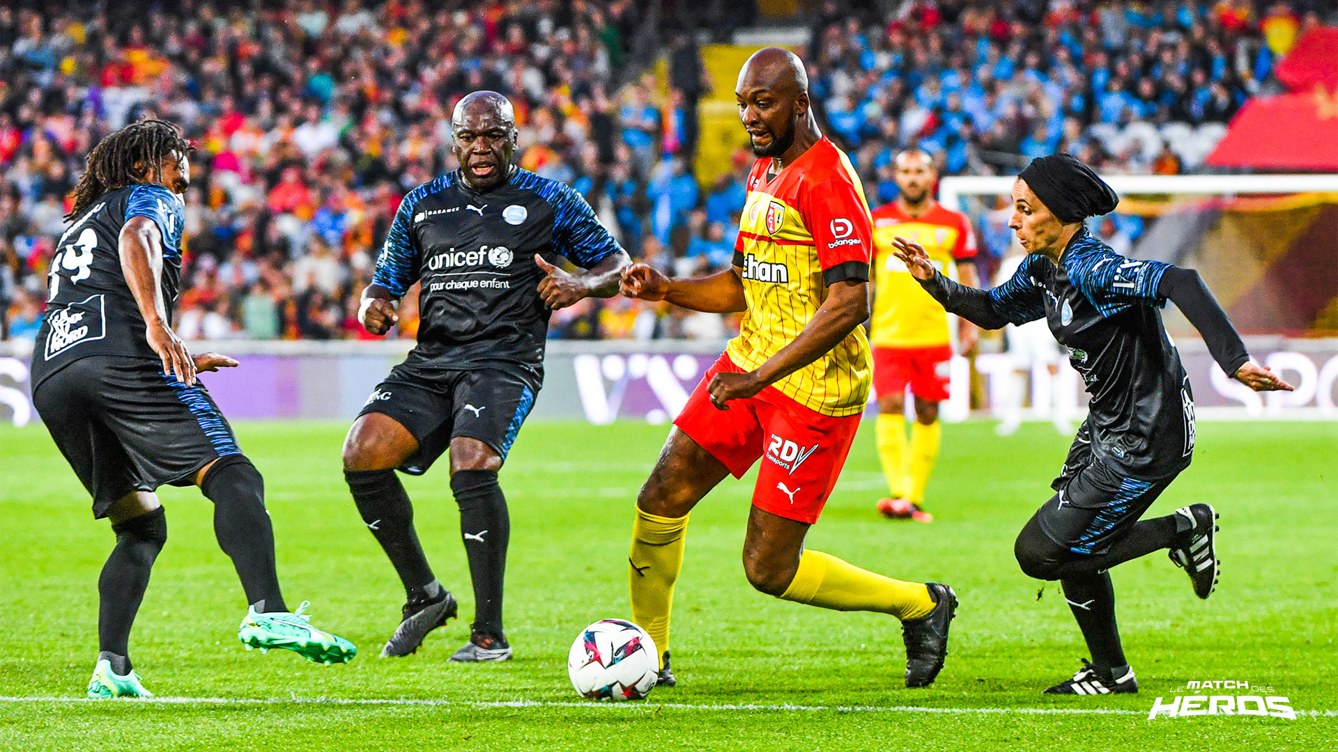 Match des héros RC Lens UNICEF Racing Cœur de Lens Match des héros RC Lens UNICEF Racing Cœur de Lens