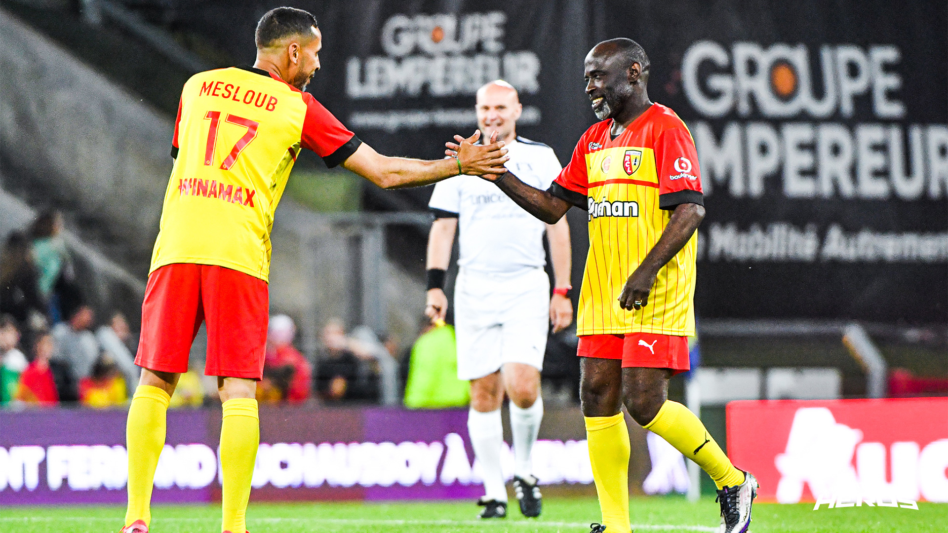 Match des héros RC Lens UNICEF Racing Cœur de Lens Match des héros RC Lens UNICEF Racing Cœur de Lens