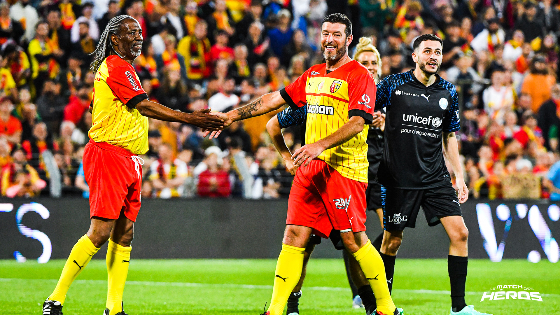 Match des héros RC Lens UNICEF Racing Cœur de Lens Match des héros RC Lens UNICEF Racing Cœur de Lens
