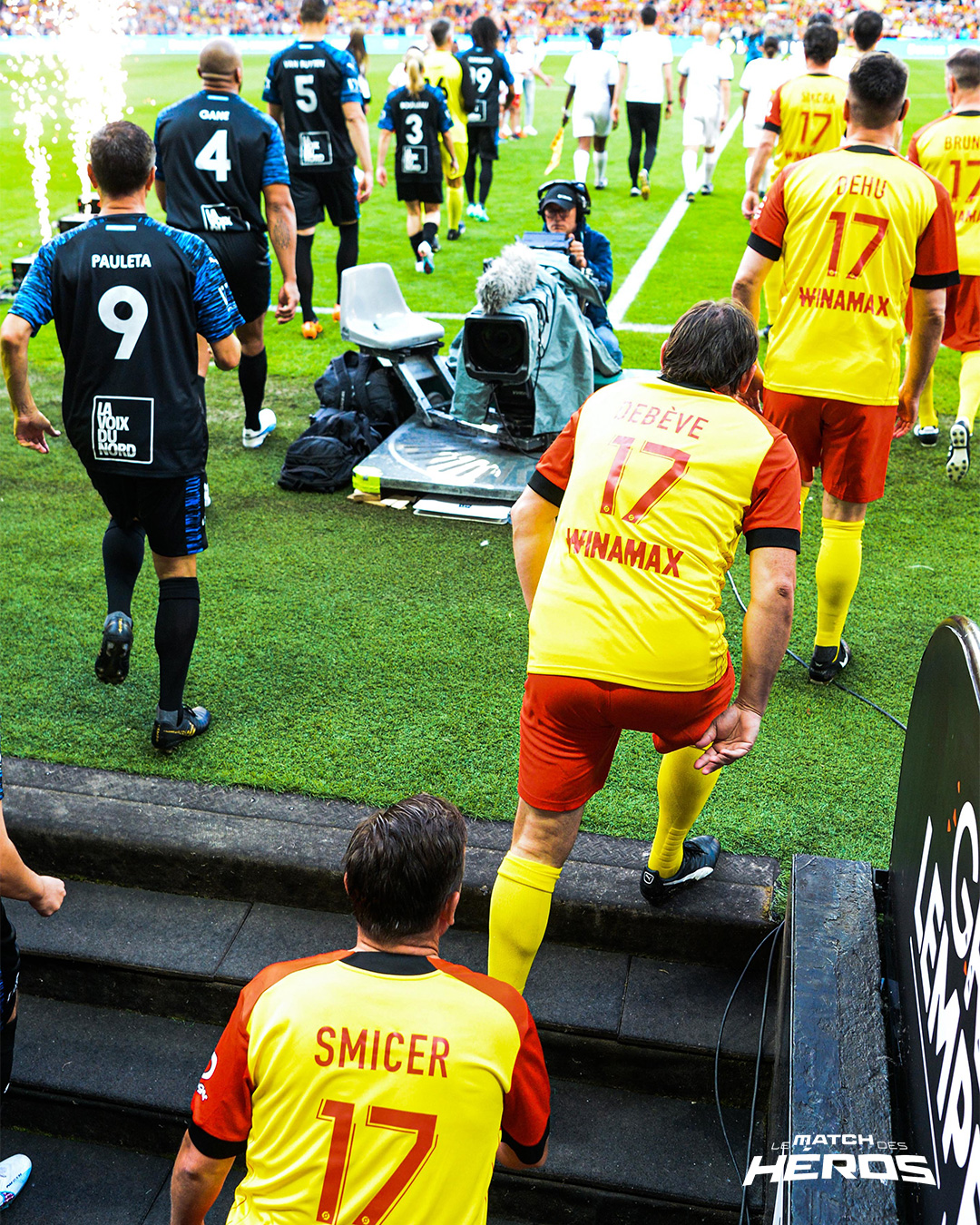 Match des héros RC Lens UNICEF Racing Cœur de Lens Match des héros RC Lens UNICEF Racing Cœur de Lens