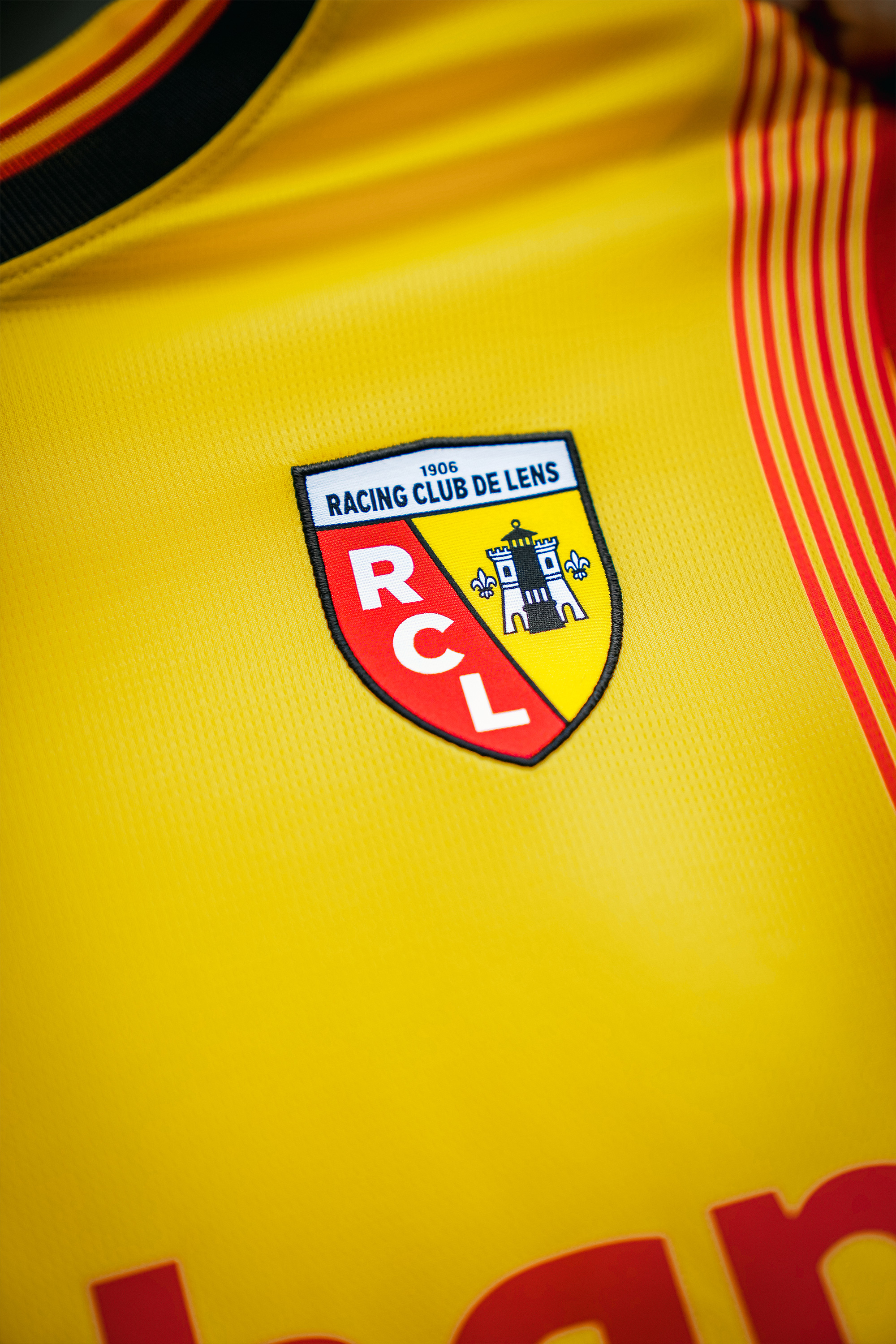 nouveau maillot rc lens