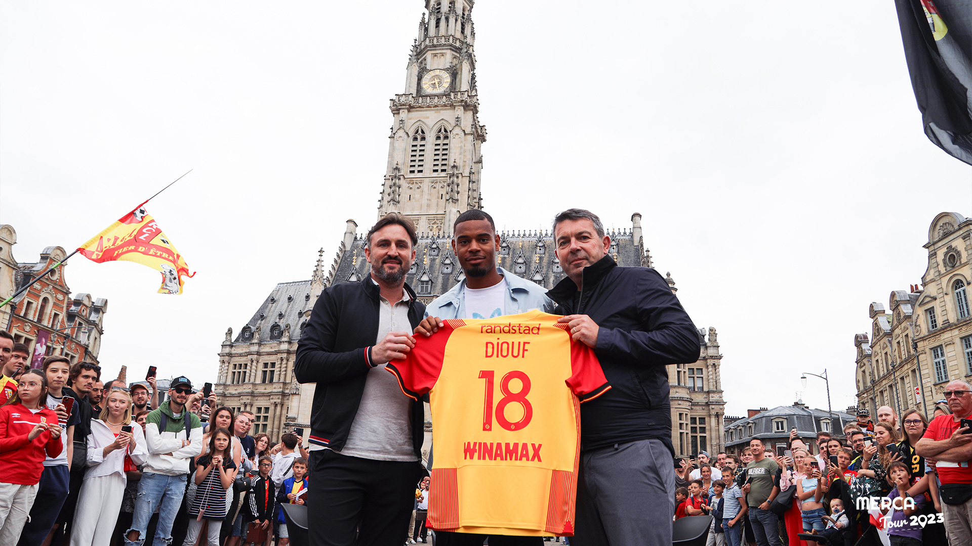 Andy Diouf, le coffre et la finesse Mercato RC Lens