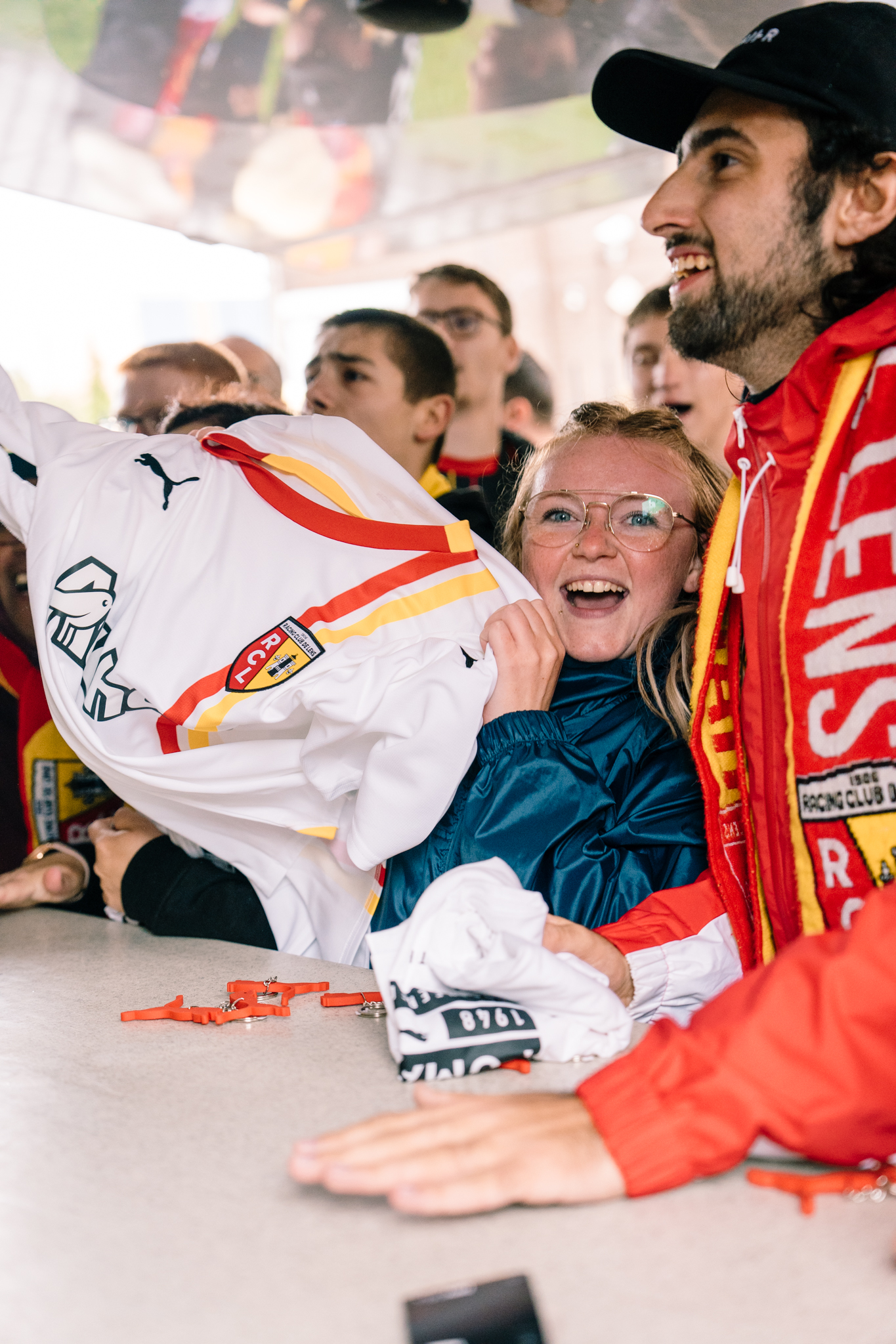 « Nous on est là » : troisième maillot du RC Lens - saison 2023/24 « Nous on est là » : troisième maillot du RC Lens - saison 2023/24