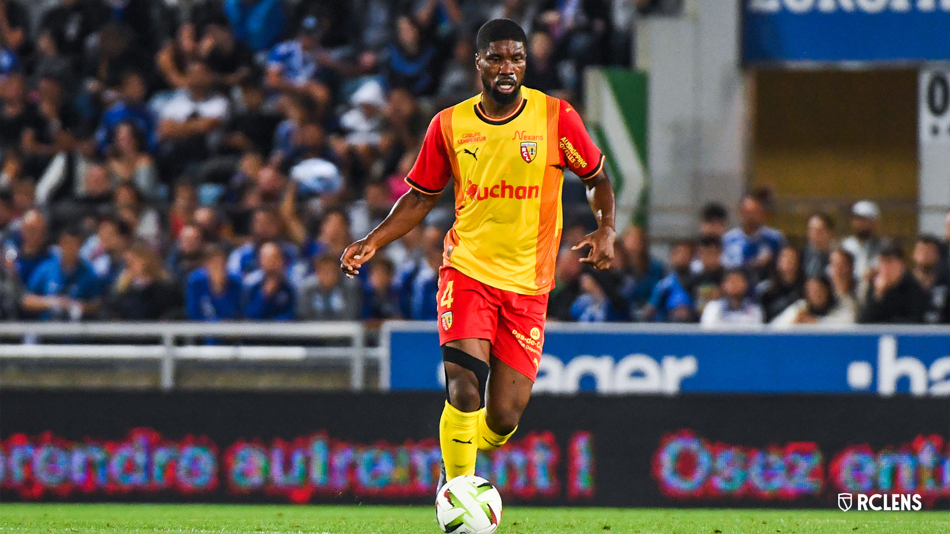 RC Strasbourg Alsace-RC Lens : Kevin Danso RC Strasbourg Alsace-RC Lens : Kevin Danso