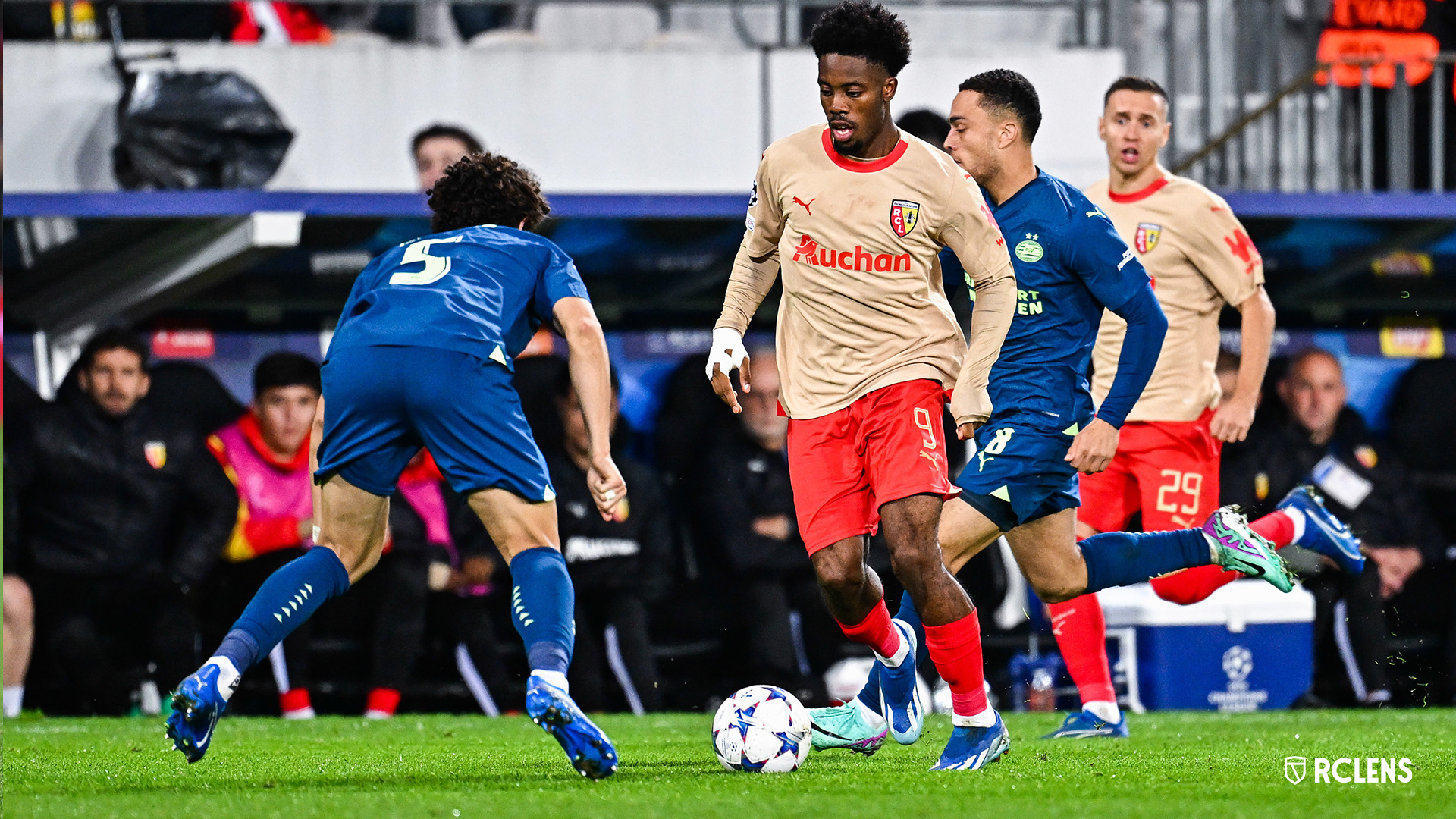 RC Lens-PSV Eindhoven : Elye Wahi RC Lens-PSV Eindhoven : Elye Wahi