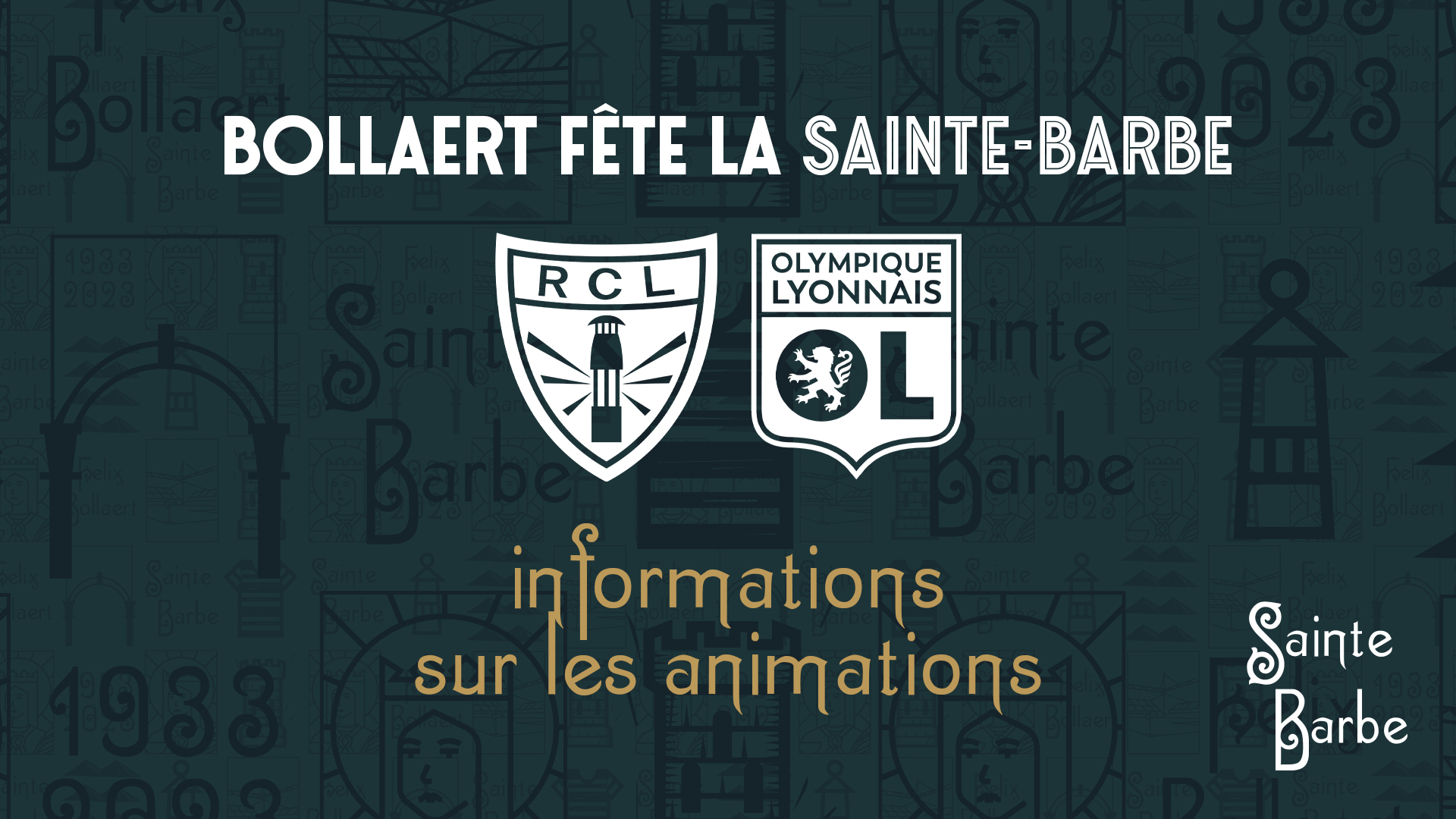 Bollaert célèbre la fête de la Sainte-Barbe Animations Bollaert célèbre la fête de la Sainte-Barbe Animations