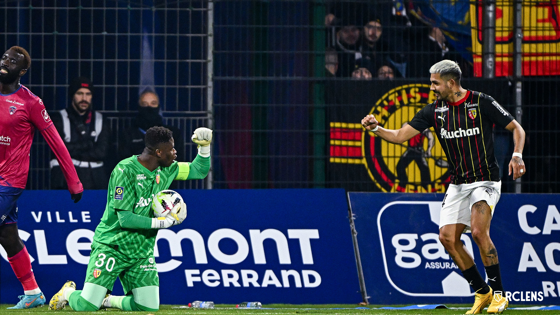 Clermont Foot 63-RC Lens : Brice Samba et Facundo Medina Clermont Foot 63-RC Lens : Brice Samba et Facundo Medina