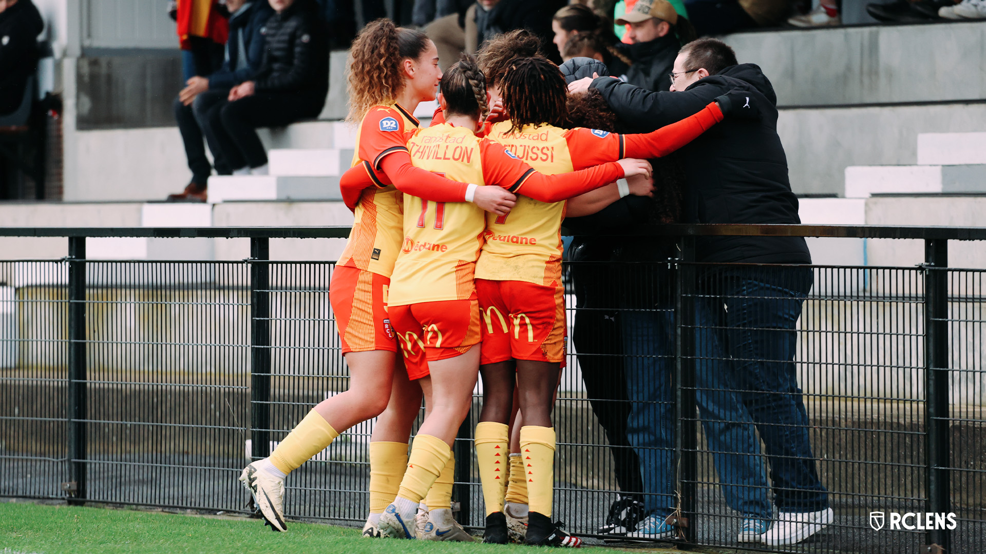 RC Lens : Kahissa Saïdi, Romane Lejeune RC Lens : Kahissa Saïdi, Romane Lejeune