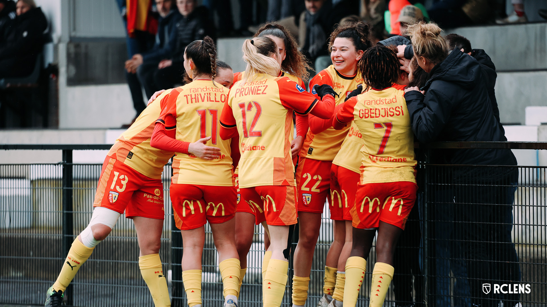 RC Lens : Kahissa Saïdi, Fany Proniez, Lina Thivillon, Emma Smaali RC Lens : Kahissa Saïdi, Fany Proniez, Lina Thivillon, Emma Smaali