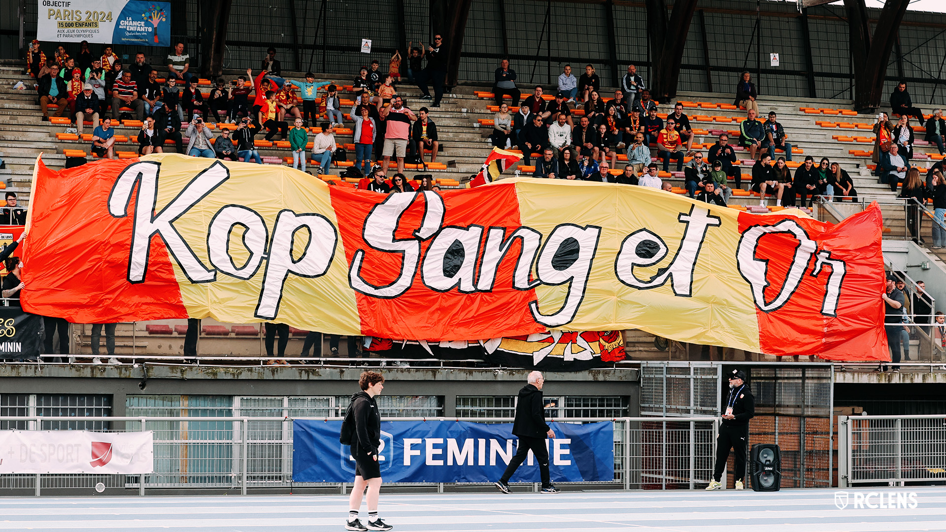 RC Lens Féminin : supporters RC Lens Féminin : supporters