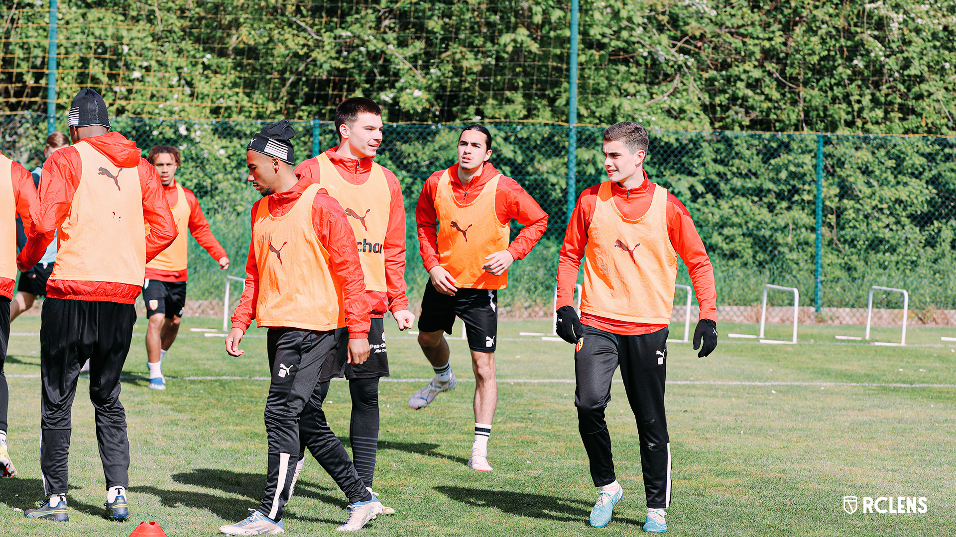 RC Lens : Nolan Bonte, Kaïs Benabdelouahed, Mathys Cal et Lucas Malfoy RC Lens : Nolan Bonte, Kaïs Benabdelouahed, Mathys Cal et Lucas Malfoy