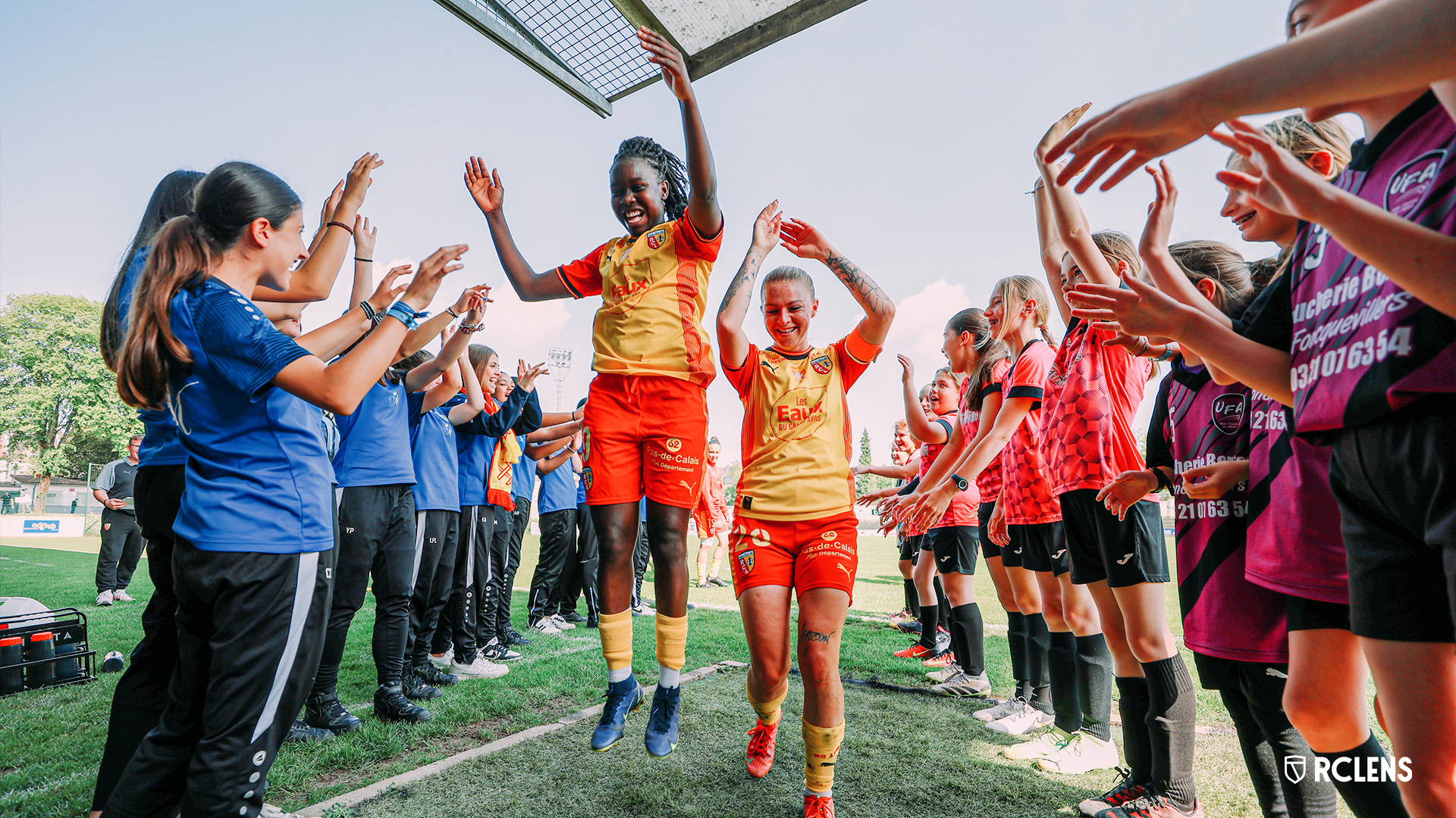 RC Lens : Sherly Jeudy et Jennifer Meunier RC Lens : Sherly Jeudy et Jennifer Meunier