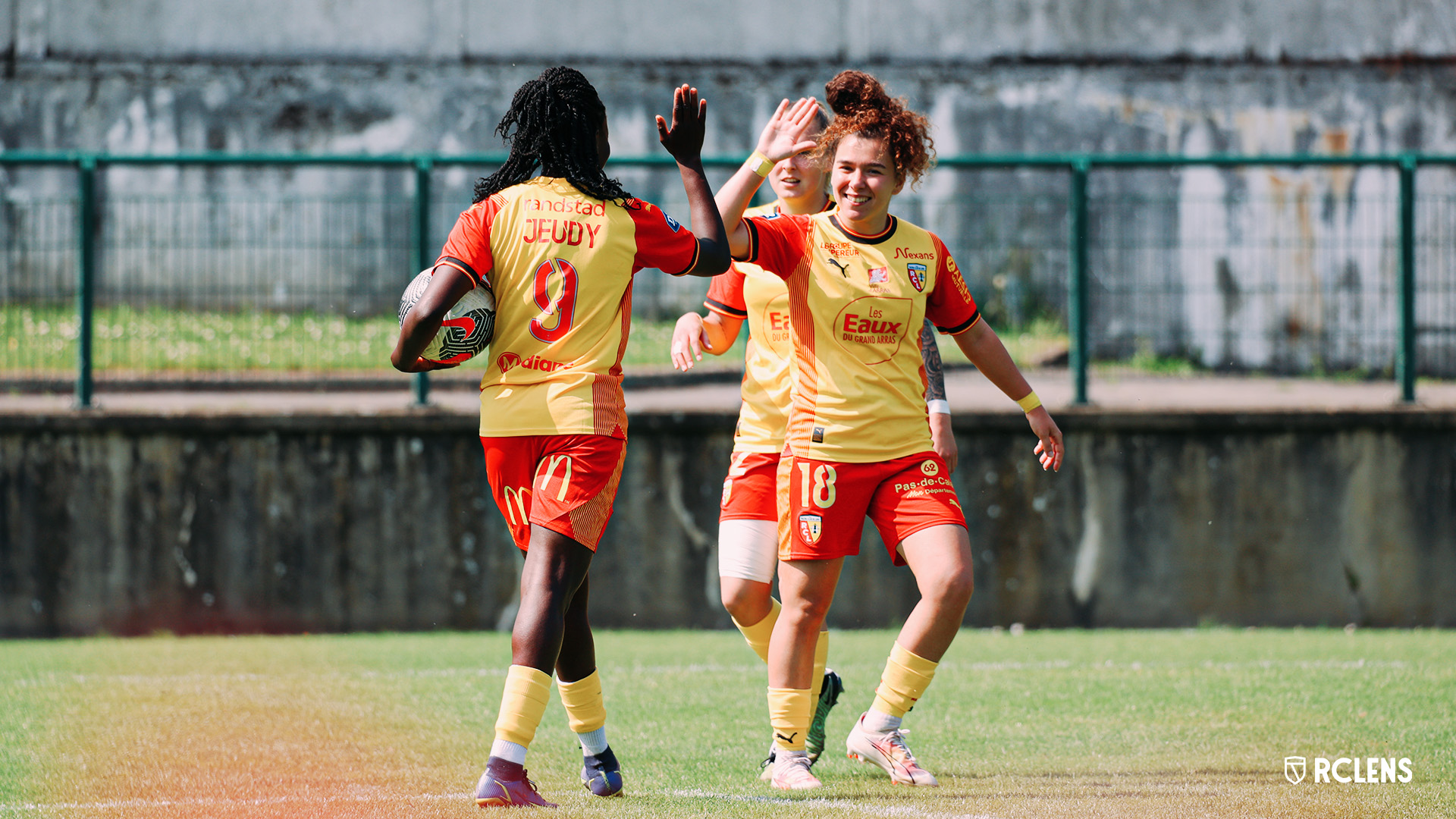 RC Lens : Kahissa Saïdi et Sherly Jeudy RC Lens : Kahissa Saïdi et Sherly Jeudy