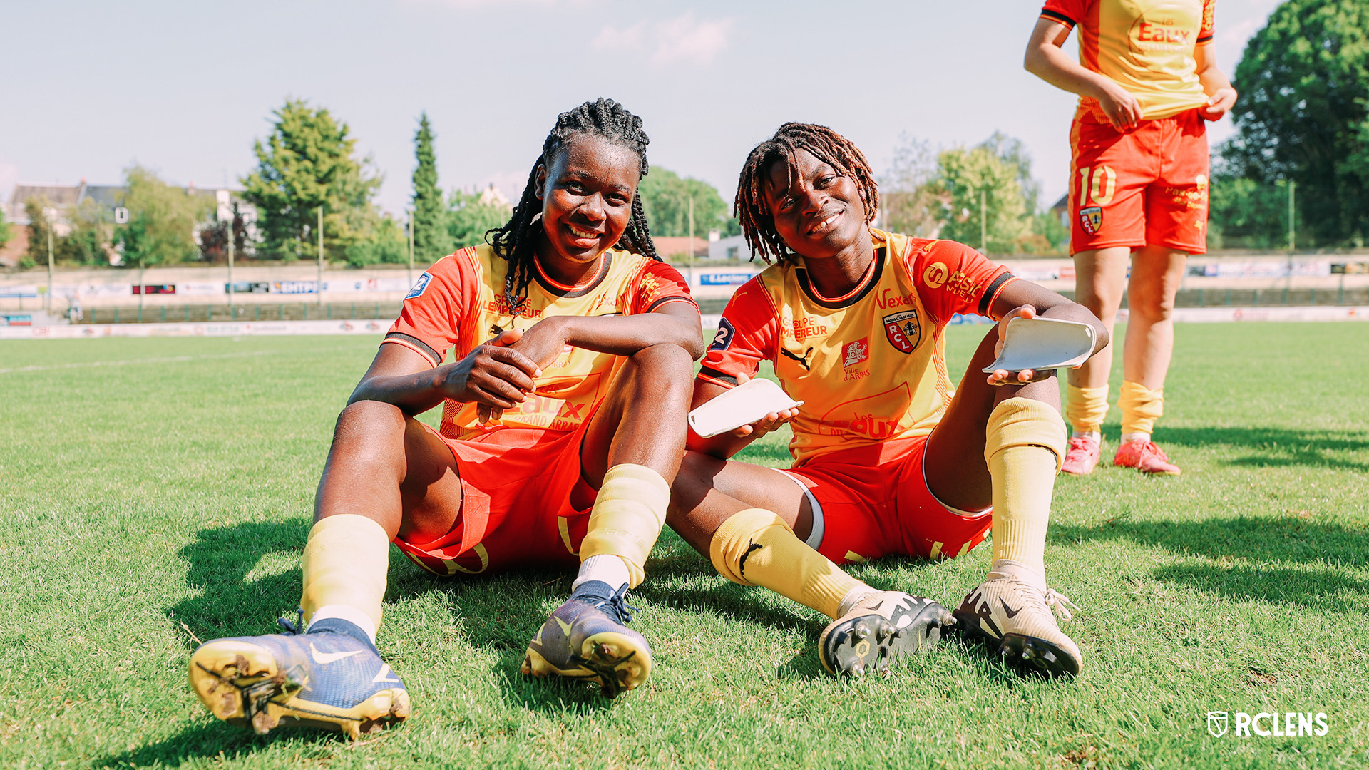 RC Lens : Sherly Jeudy et Aude Gbedjissi RC Lens : Sherly Jeudy et Aude Gbedjissi