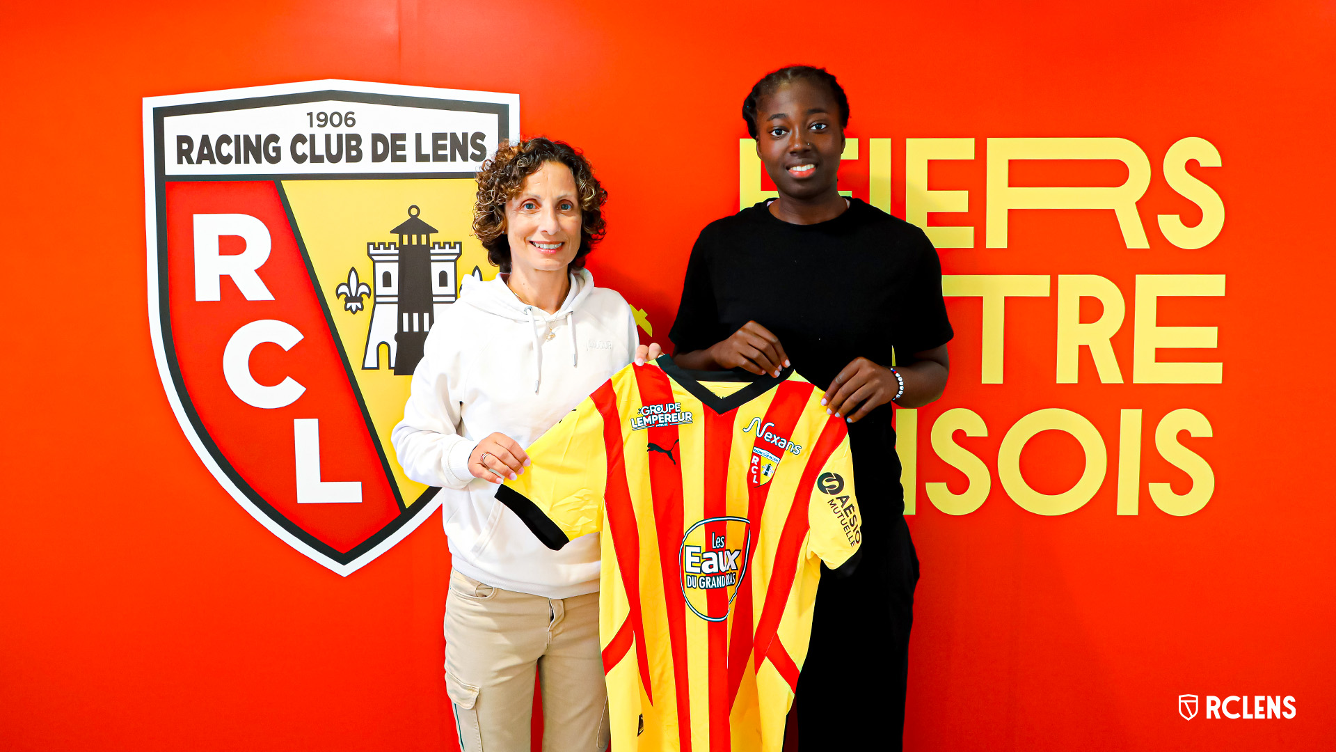 Sarah M'Barek Noëlie Mendy RC Lens Féminin Sarah M'Barek Noëlie Mendy RC Lens Féminin