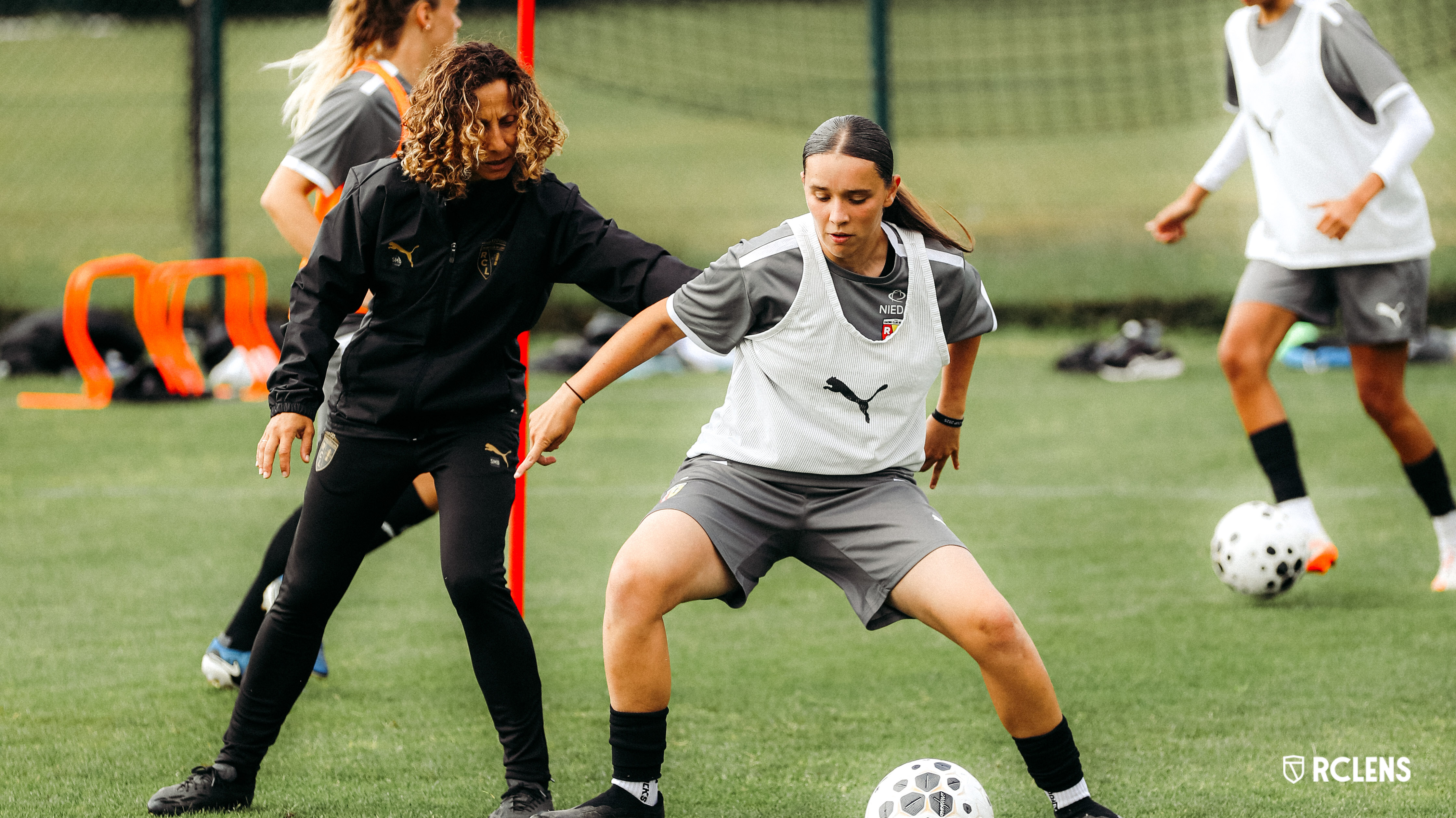 Sarah M'Barek RC Lens Féminin Arkema Première Ligue 2025/26 Sarah M'Barek RC Lens Féminin Arkema Première Ligue 2025/26