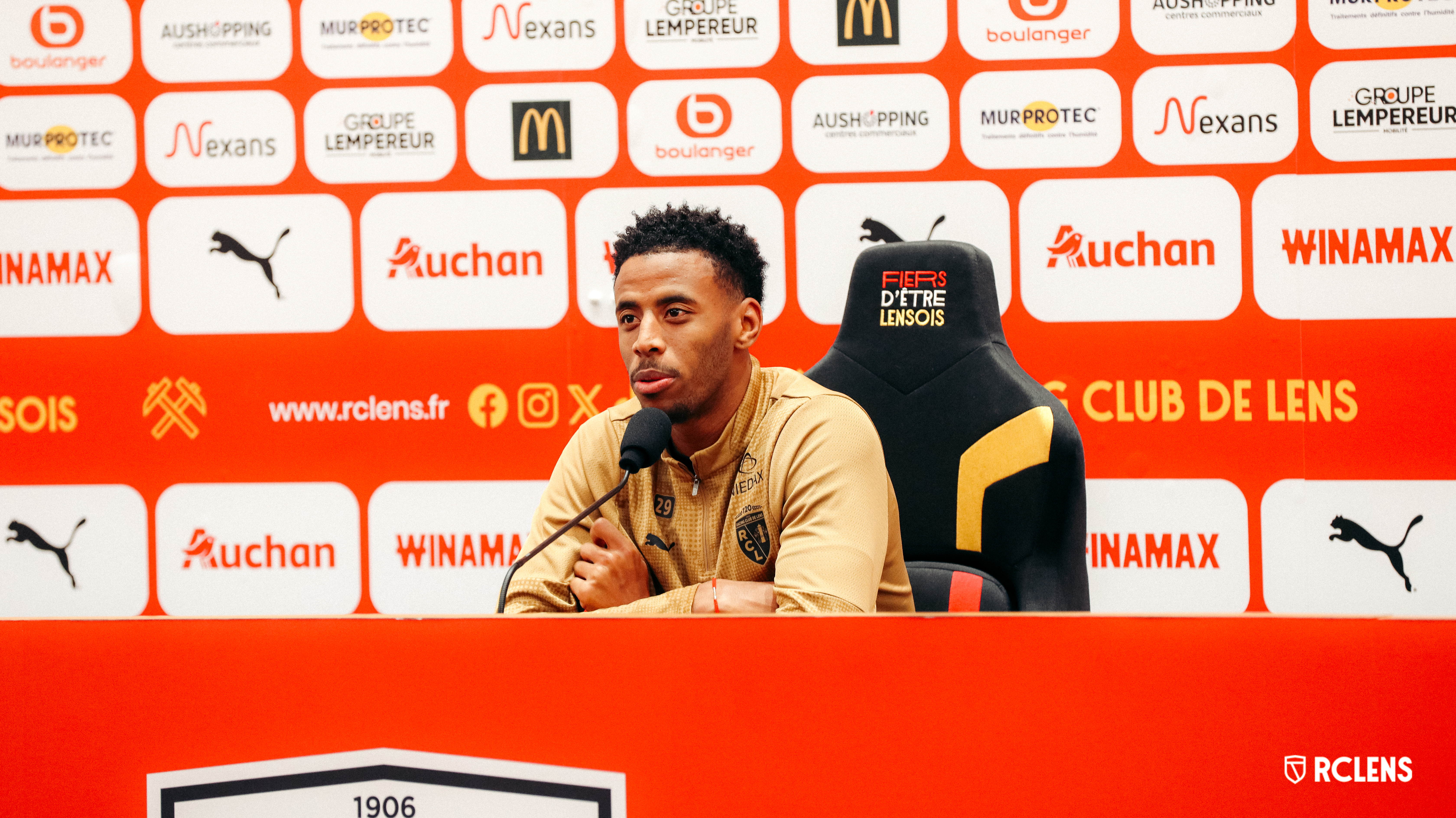 Conférence de presse : RC Lens-RC Strasbourg Alsace : Morgan Guilavogui