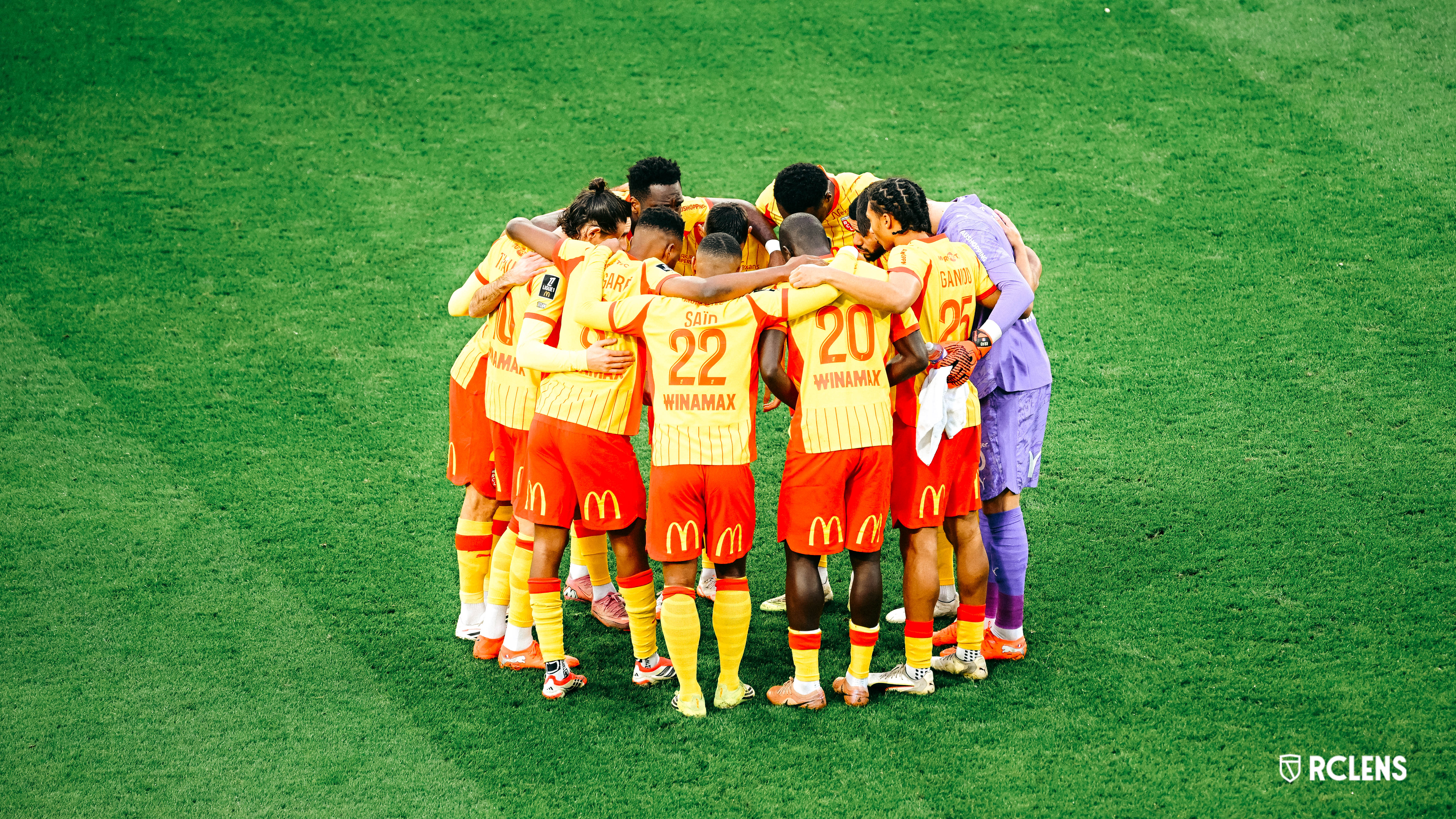 houilleur RC Lens-Stade Rennais : équipe RC Lens