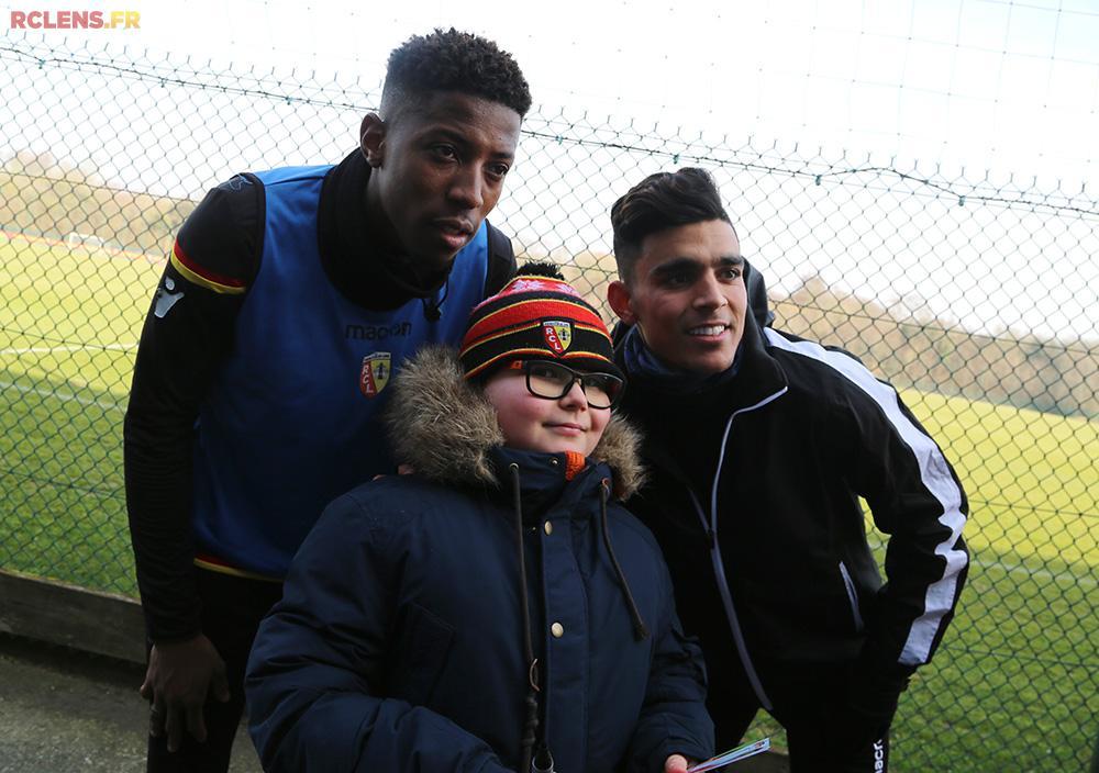 Près de 150 supporters : Simon Banza et Achraf Bencharki