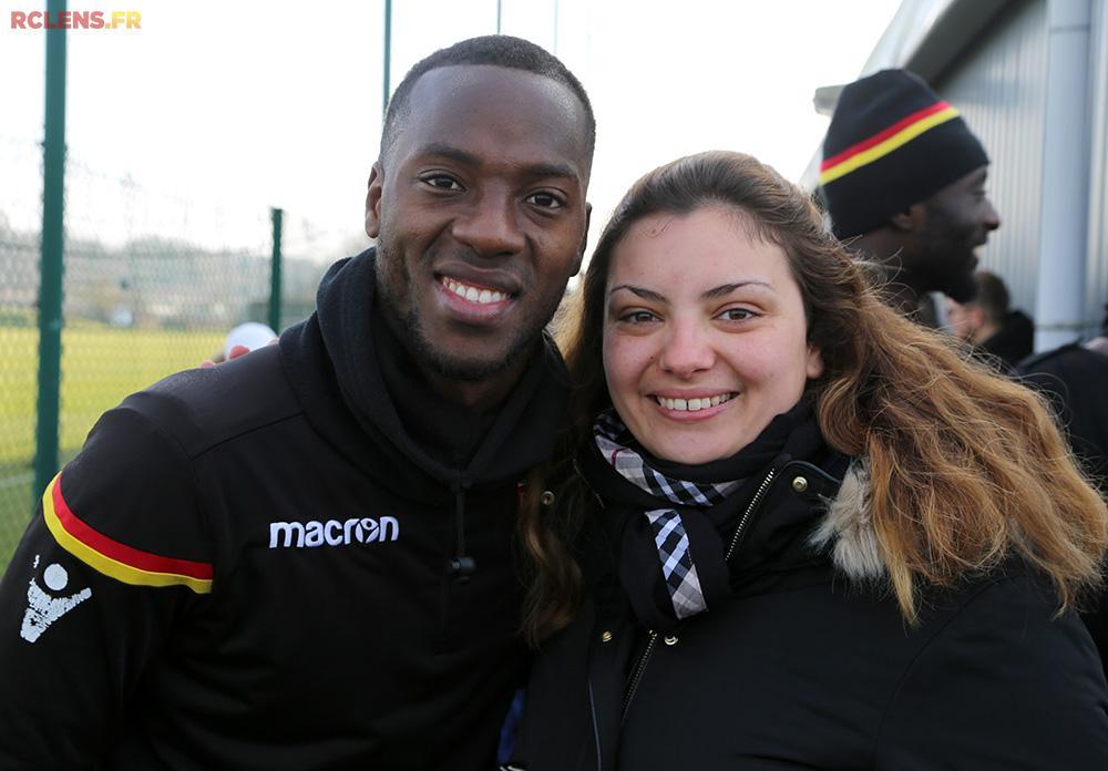 Près de 150 supporters : Yannick Gomis