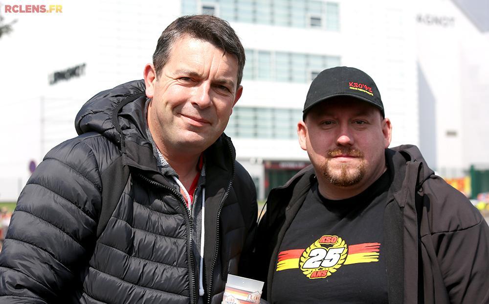 Bonne ambiance au marché du supporter !