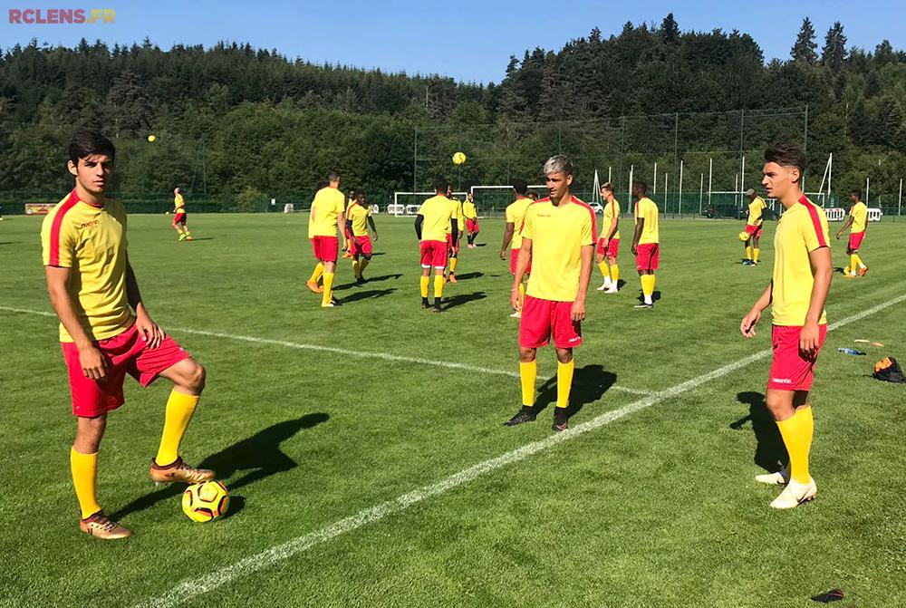 Entraînement du jour : Fabien Centonze, Maxence Carlier et Valentin Wojtkowiak