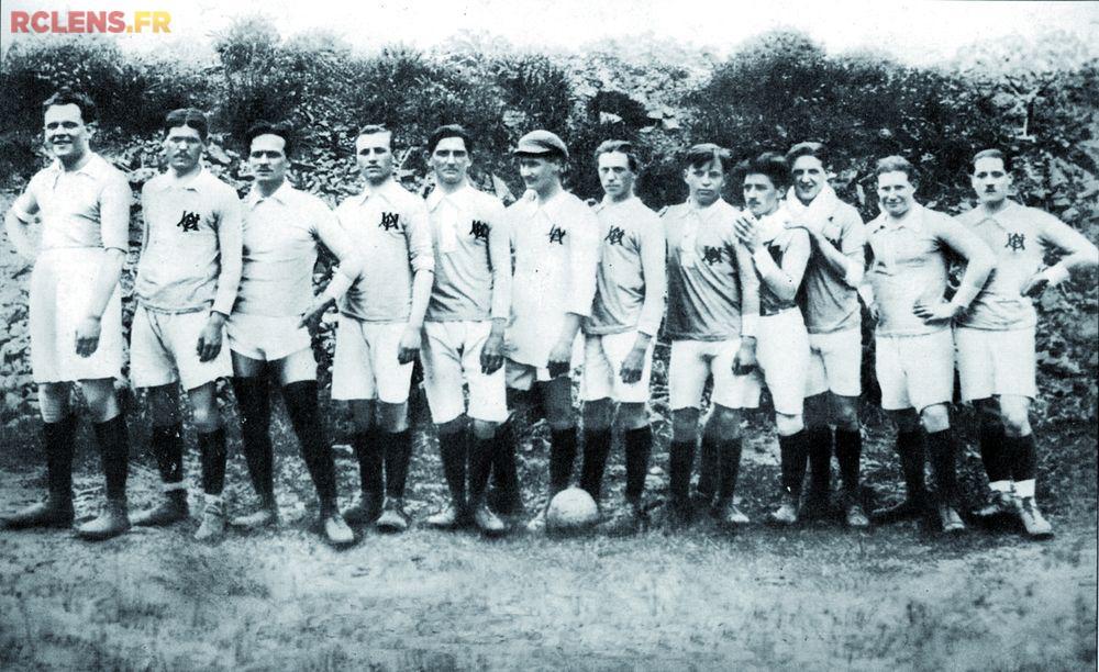 Equipes de 1906 à 1938 | RC Lens