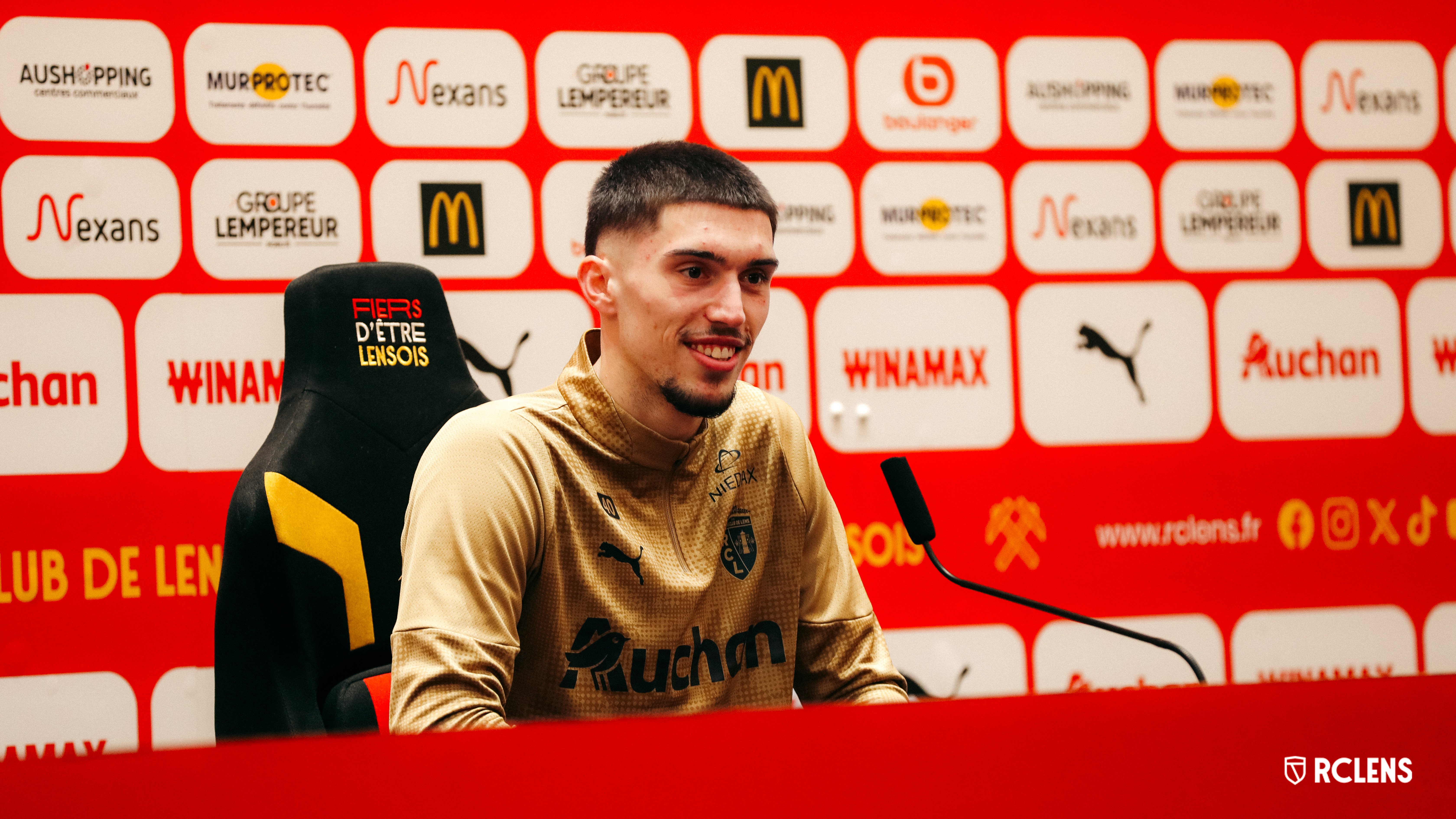 jour de conf RC Lens-ESTAC Troyes Robin Risser 