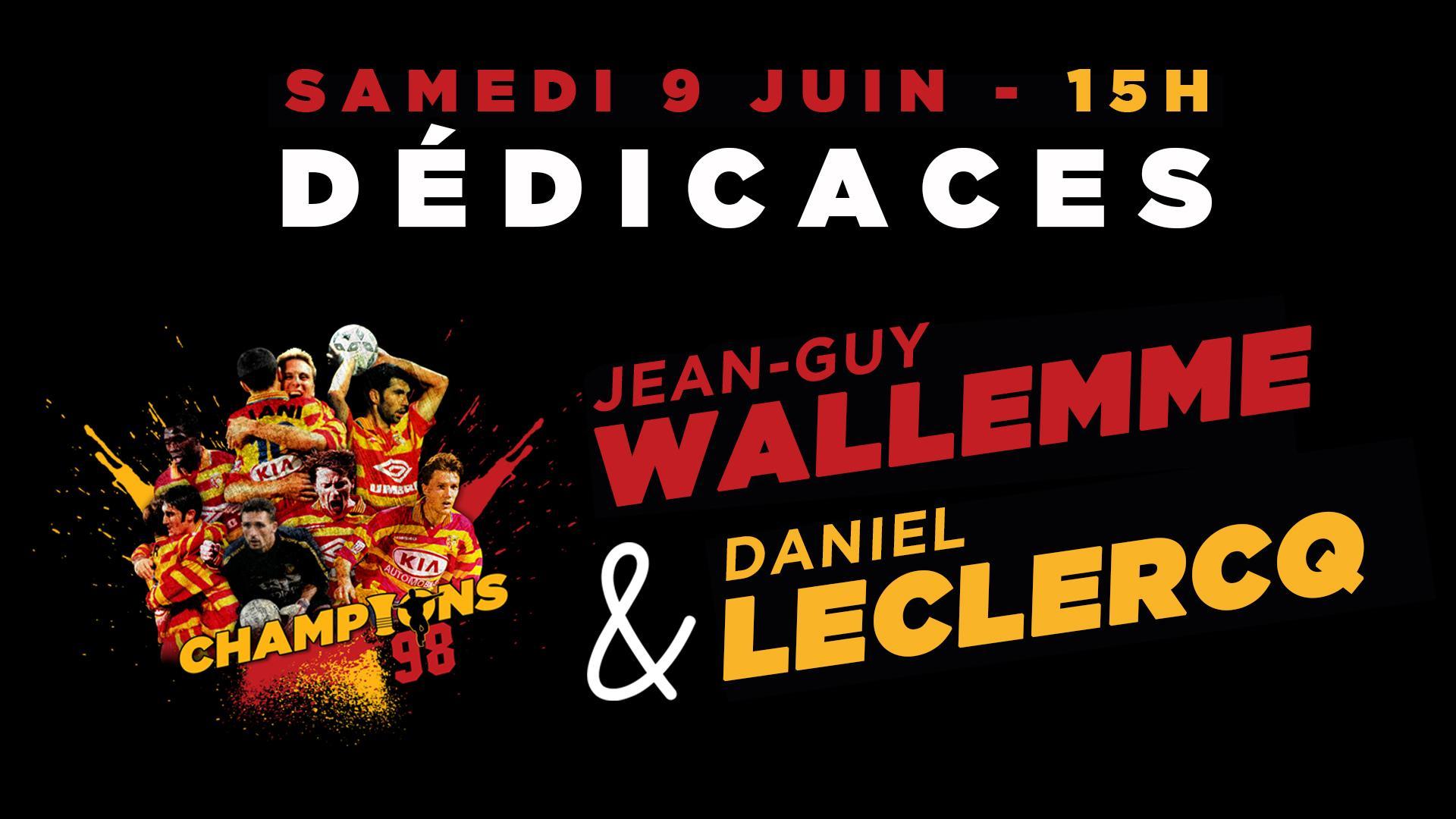 JG Wallemme et D. Leclercq en dédicaces