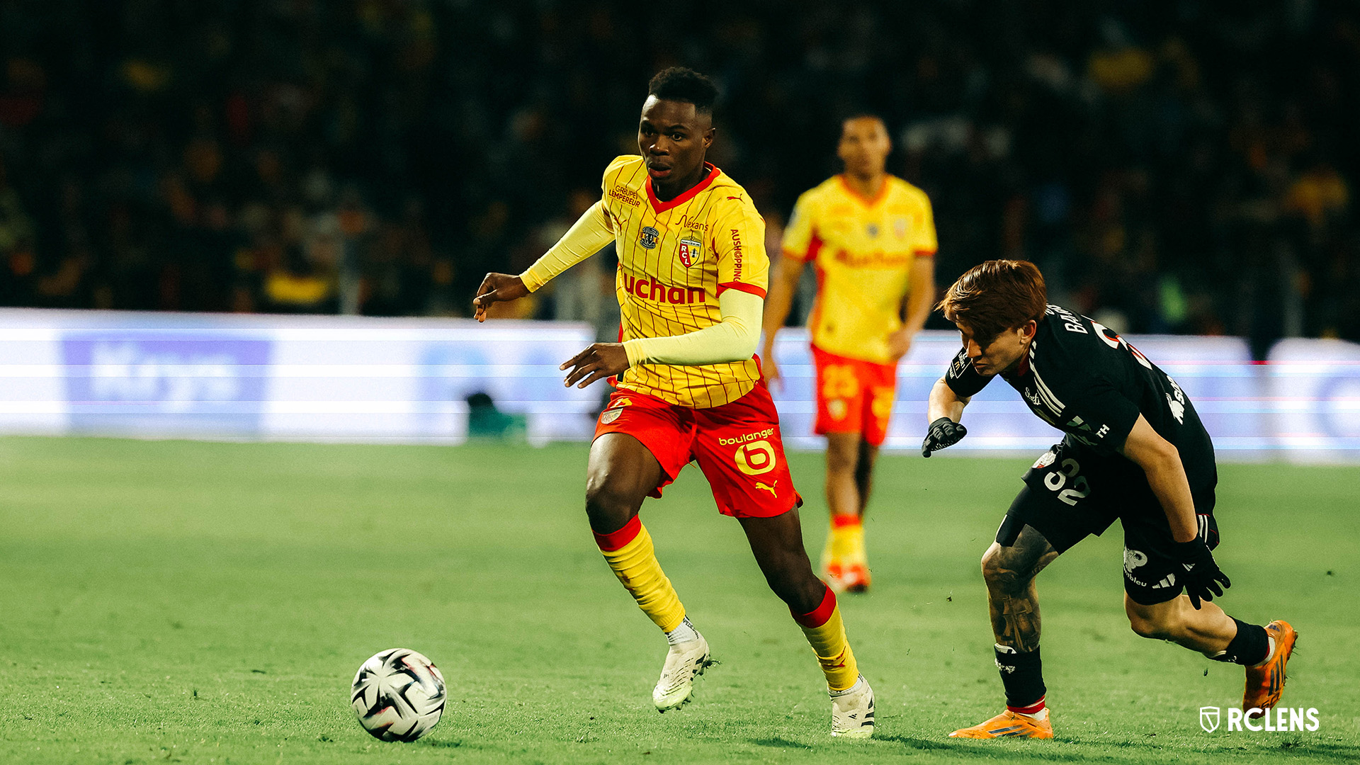 après match rc lens rc strasbourg alsace (1-0) Mamadou Sangaré