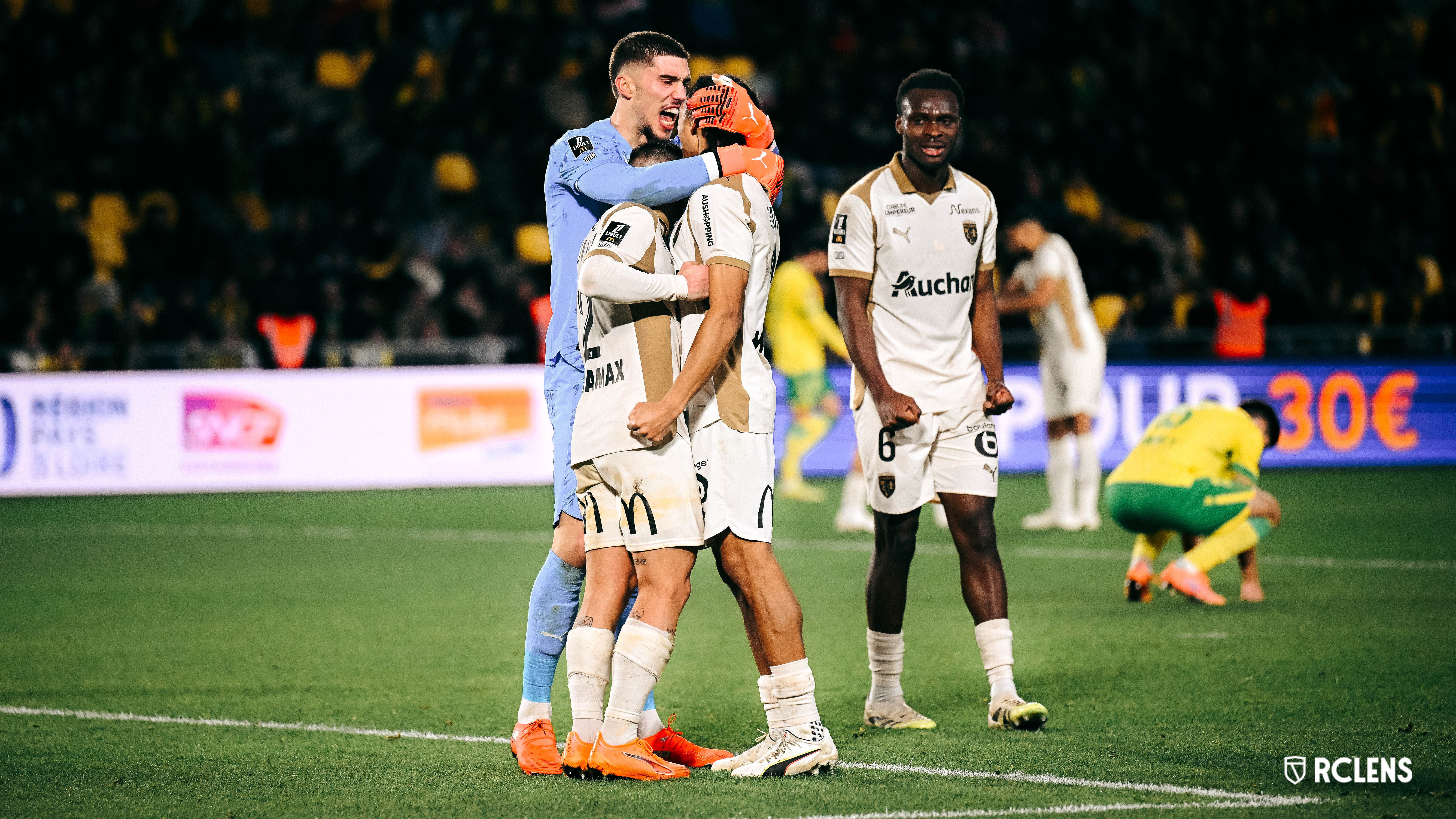 après match Fc Nantes Rc Lens (1-2) Robin Risser