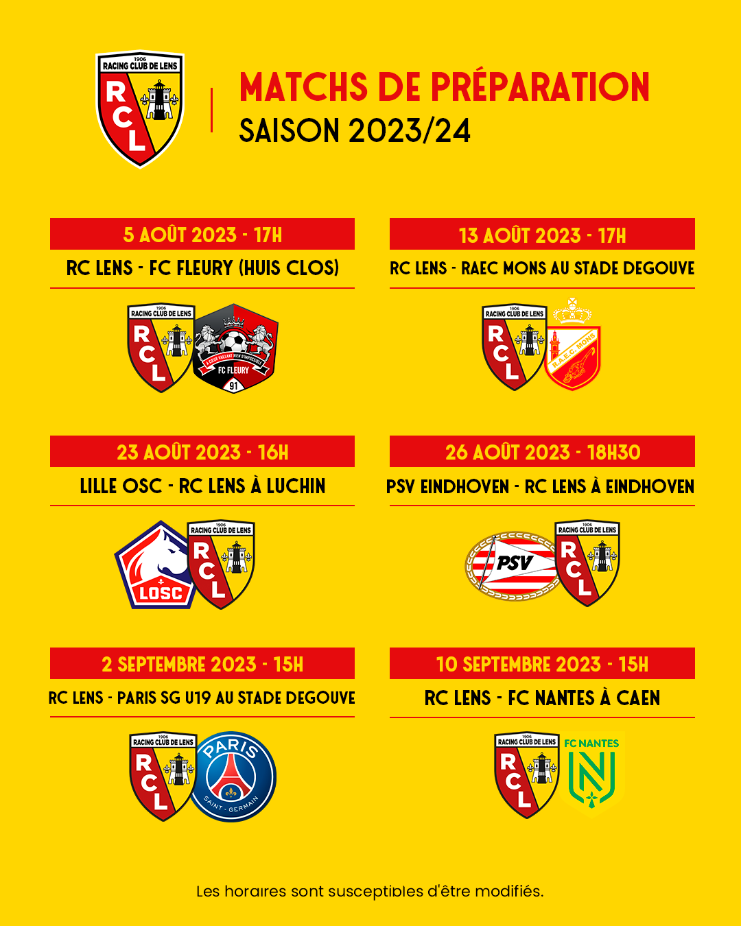 matchs preparation rclens feminin matchs preparation rclens feminin